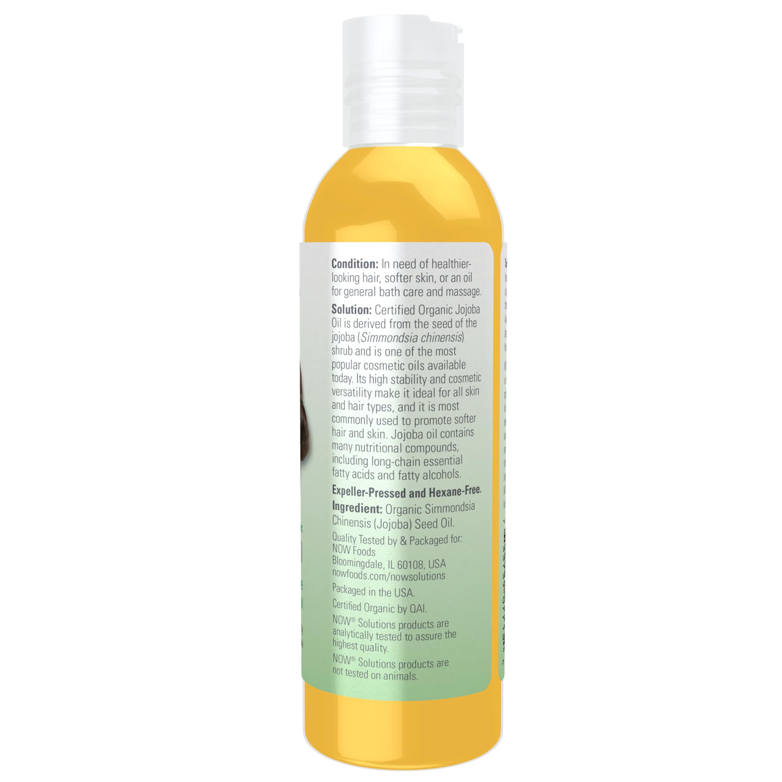 Foto 3 pulgar | Aceite de Jojoba Orgánico Now Solutions Hidratante 120 ml - Venta Internacional