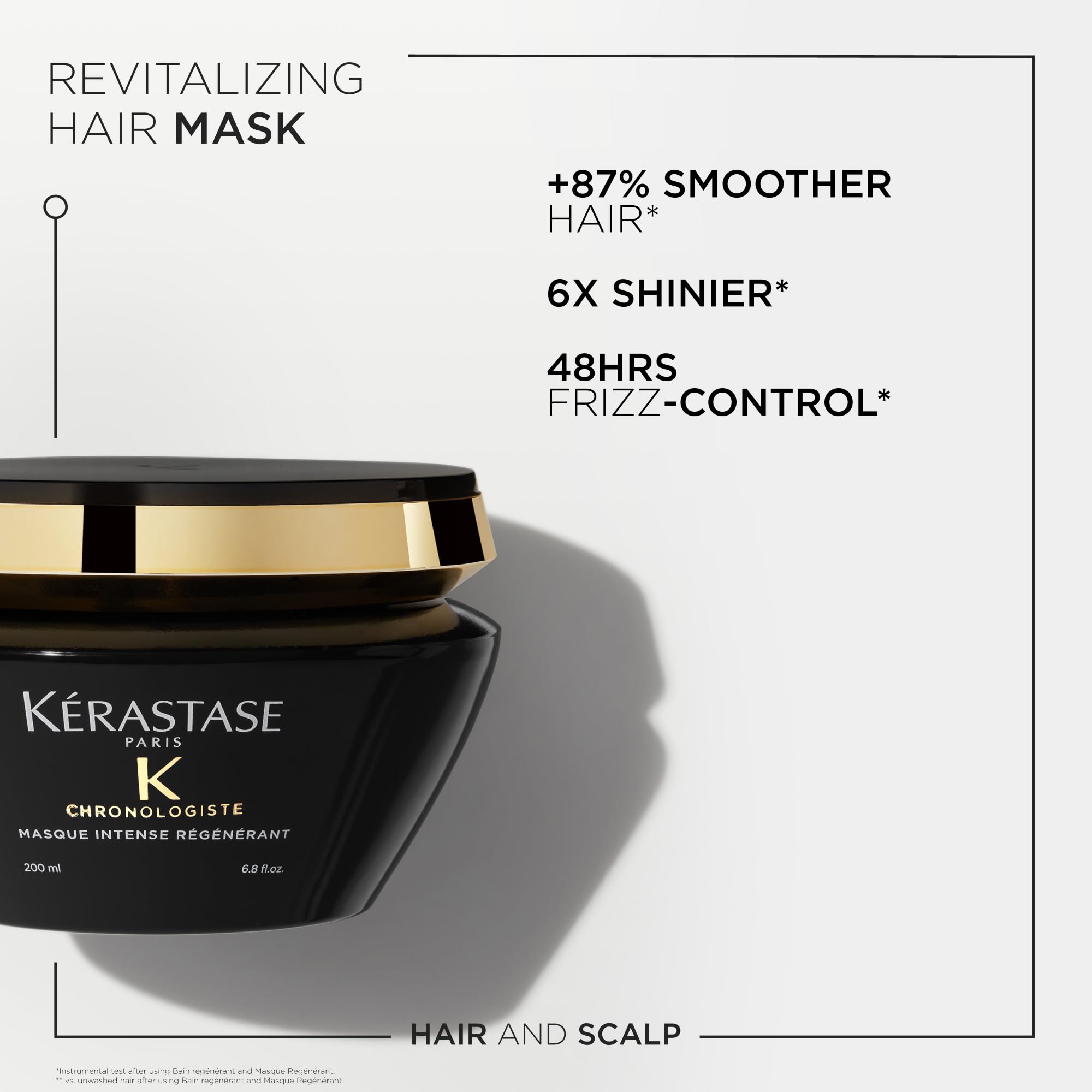 Foto 3 pulgar | Mascarilla Capilar Kerastase Chronologiste Intense Régénérant 200 ml - Venta Internacional