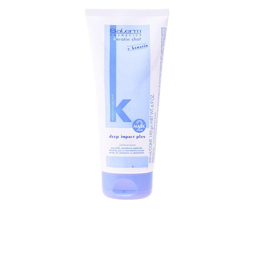 Foto 2 pulgar | Mascarilla para el Cuidado del Cabello y el Cuero Cabelludo Salerm Cosmetics Keratin Shot 200 ml - Venta Internacional