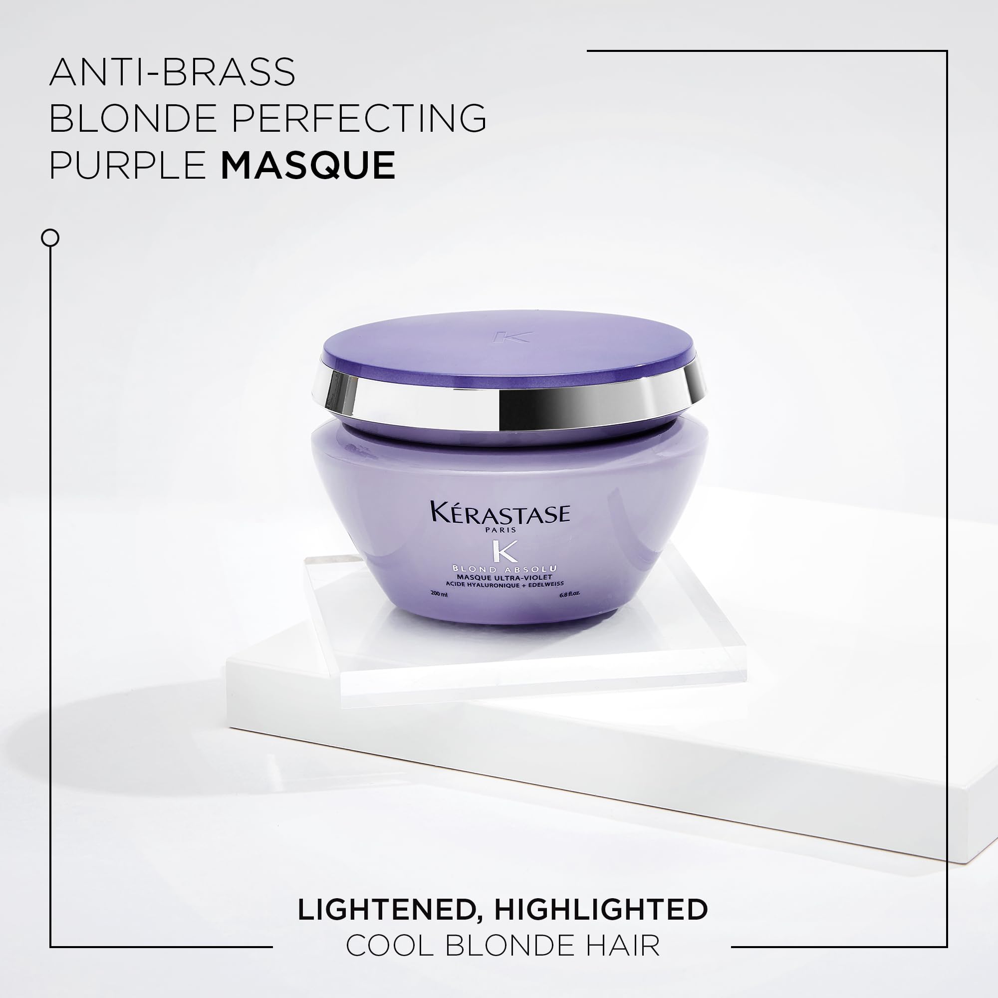 Foto 3 pulgar | Mascarilla Capilar Kerastase Blond Absolu Ultra-violet 200 ml - Venta Internacional