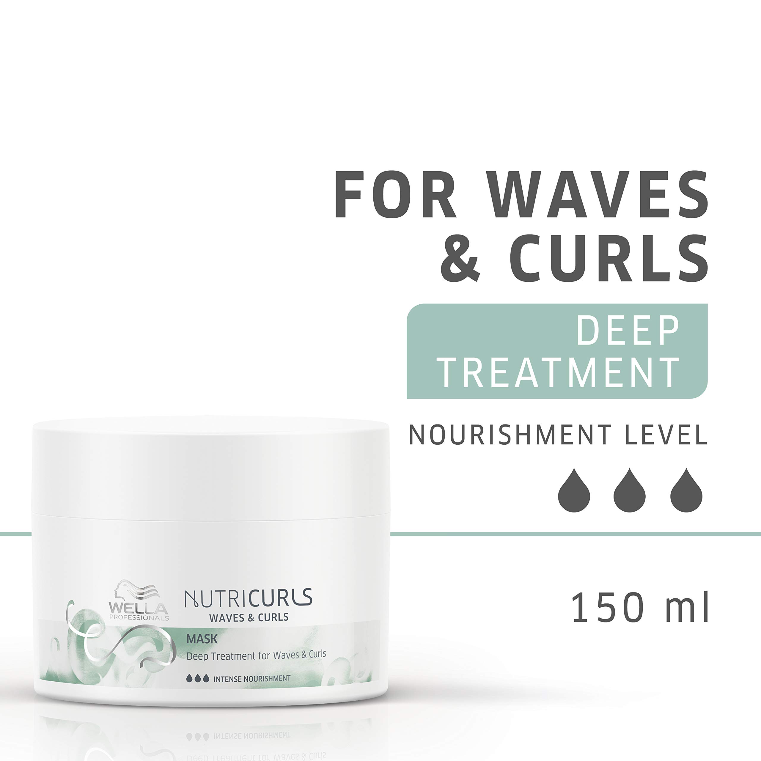 Foto 3 pulgar | Tratamiento Wella Professionals Nutricurls 150 ml para Cabello-Venta Internacional