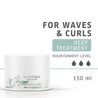 Foto 2 | Tratamiento Wella Professionals Nutricurls 150 ml para Cabello-Venta Internacional