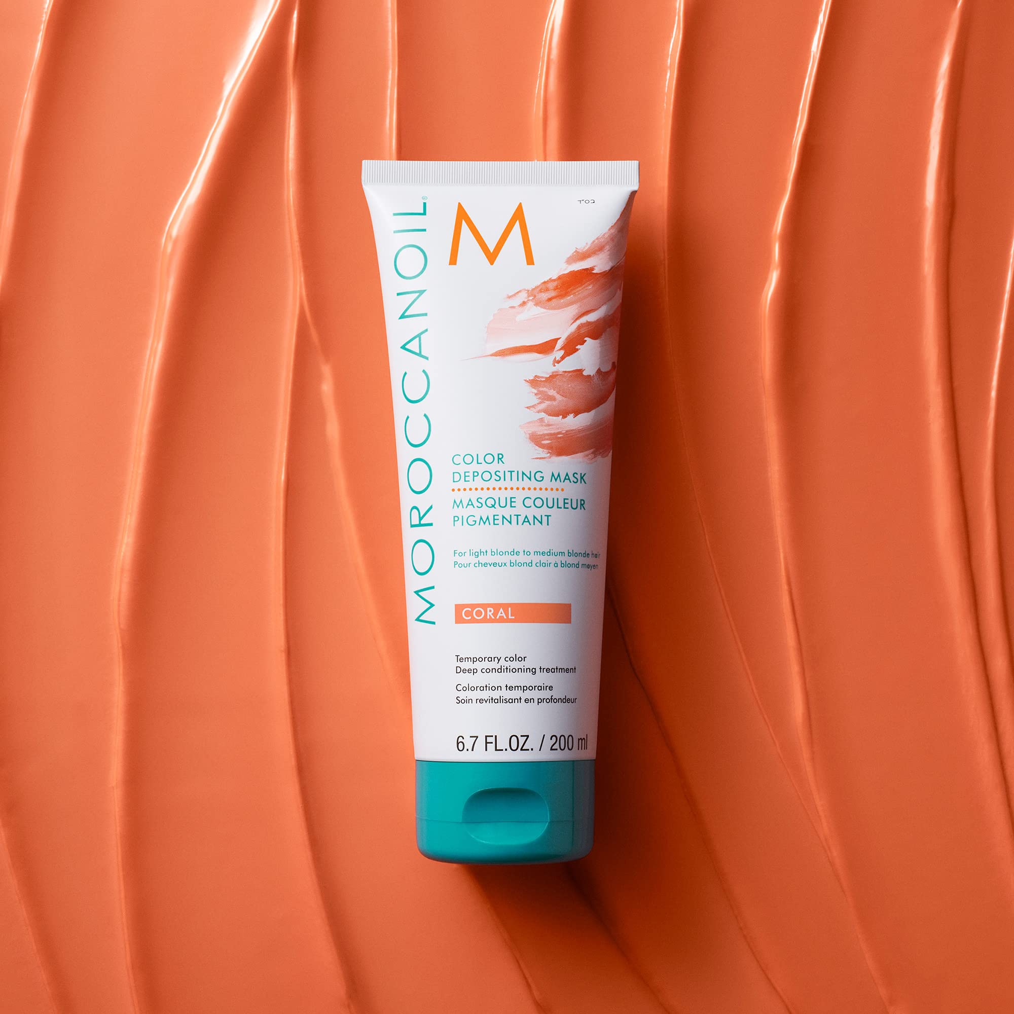 Foto 6 pulgar | Mascarilla Decolorante Moroccanoil Coral 200 Ml Para Cabello Rubio - Venta Internacional.