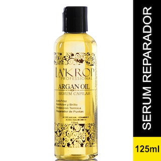 Foto 1 | Serum Capilar Lakrop Argan Oil / Anti Frizz Termoprotector Aceite Capilar 125ml 4.3 Fl Oz