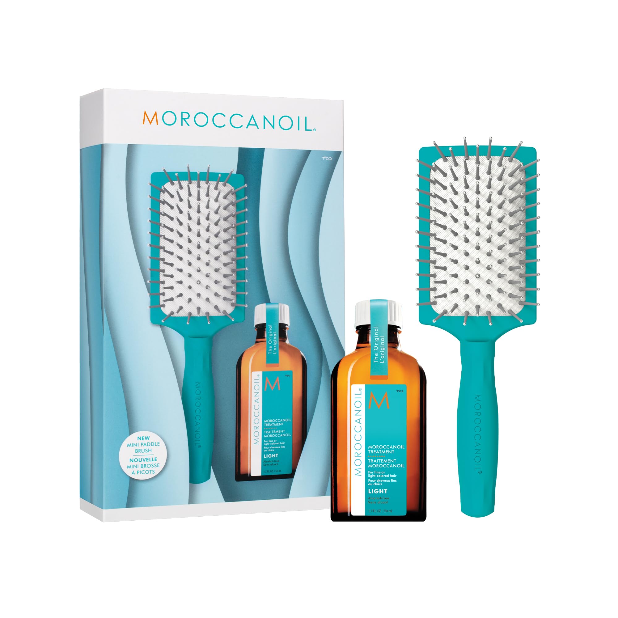 Foto 2 pulgar | Set Hair Essentials Moroccanoil On The Go con Cepillo de Paleta - Venta Internacional