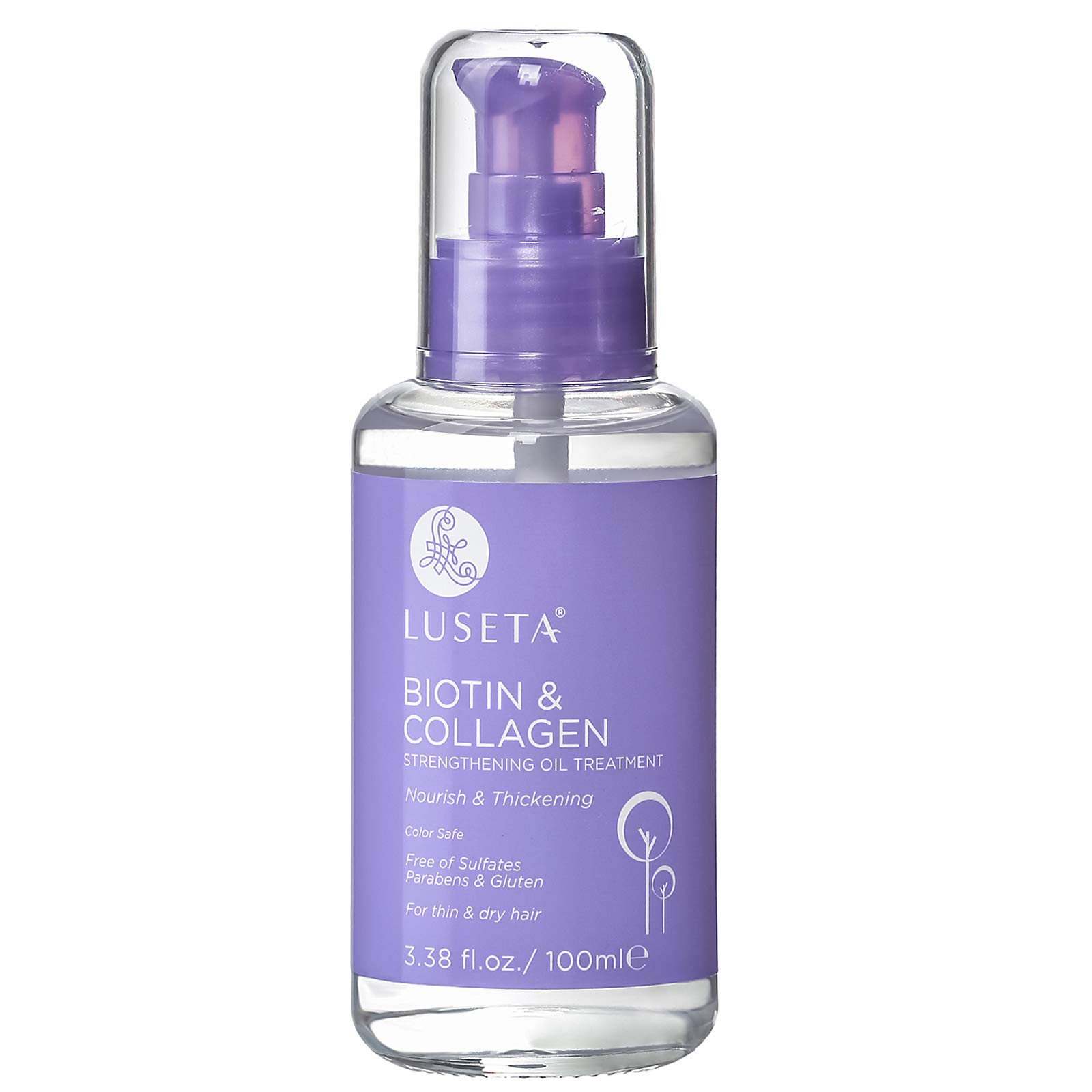 Foto 2 pulgar | Sérum L LUSETA de Biotina y Colágeno para Crecimiento del Cabello 100ml - Venta Internacional