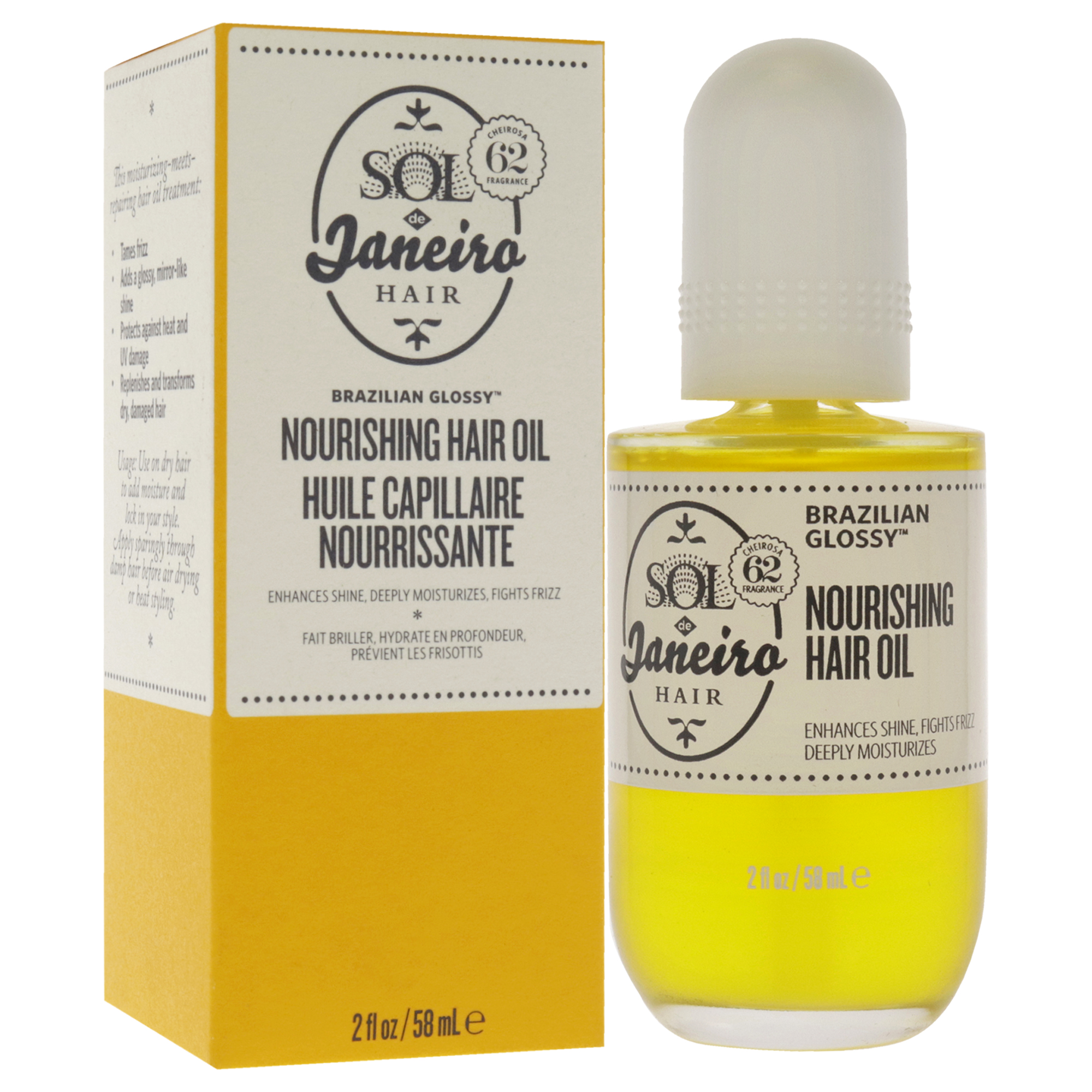 Foto 2 | Aceite Capilar Sol De Janeiro Brazilian Glossy Nourish 60 Ml - Venta Internacional.