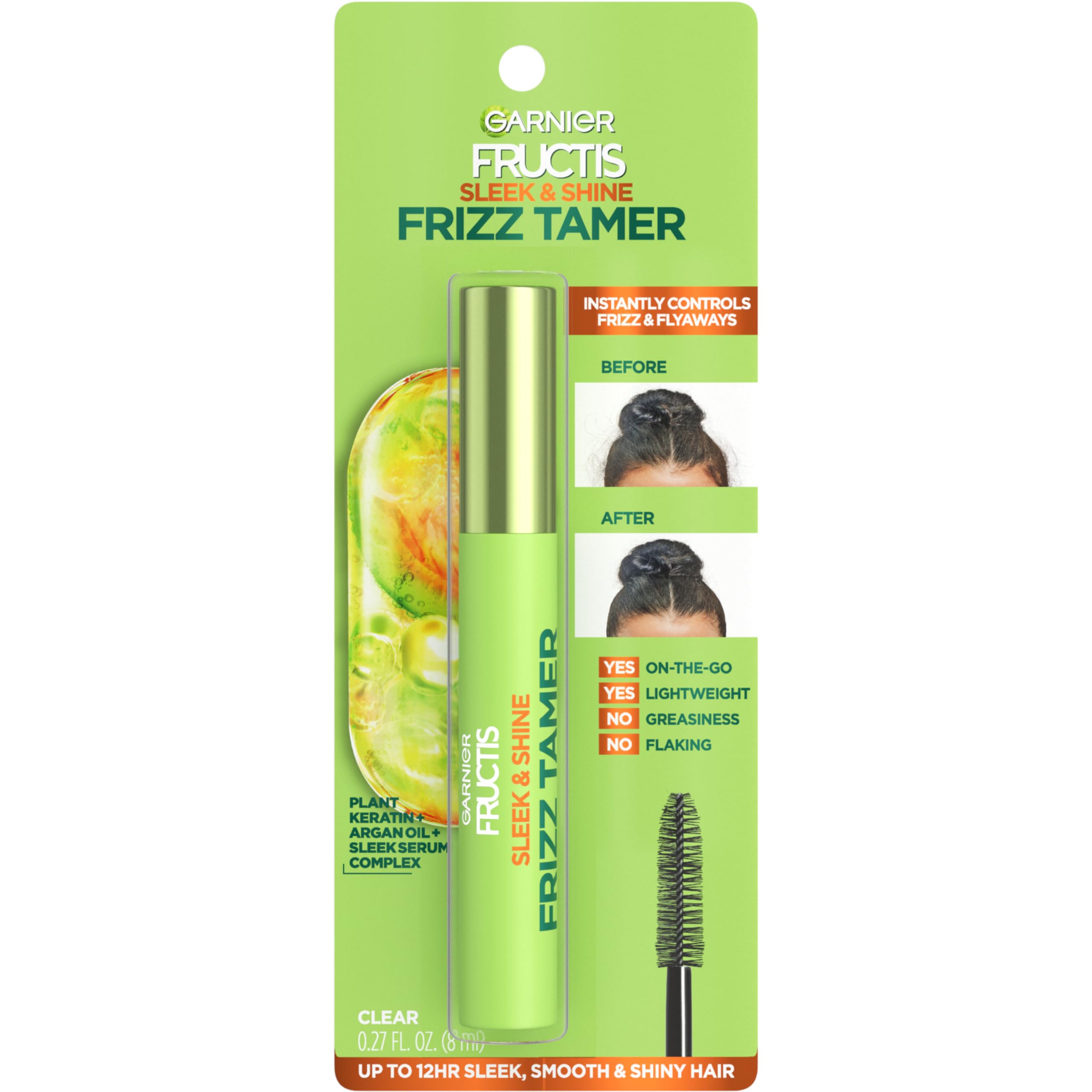 Foto 2 pulgar | Sérum para El Cabello Garnier Fructis Sleek & Shine Frizz Tamer - Venta Internacional