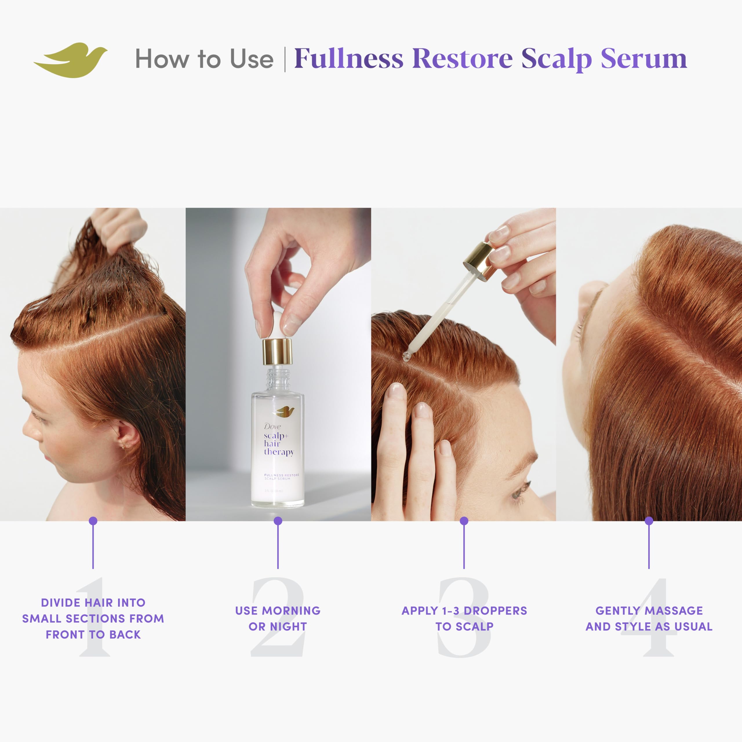 Foto 6 | Sérum para Cuero Cabelludo Dove Density Boost Fullness Restore 60 Ml - Venta Internacional