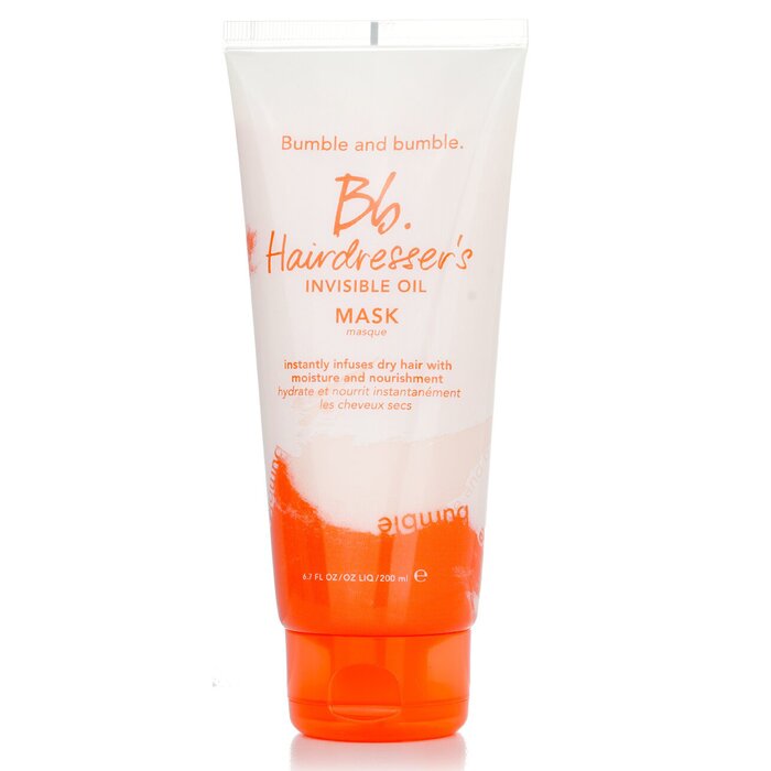 Mascarilla Capilar Bumble And Bumble Bb. Aceite Invisible Para Peluqueros - Venta Internacional.