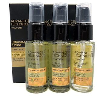 Foto 3 | Sérum Avon Advance Techniques Daily Shine Dry Deds, 30 Ml X3 - Venta Internacional.