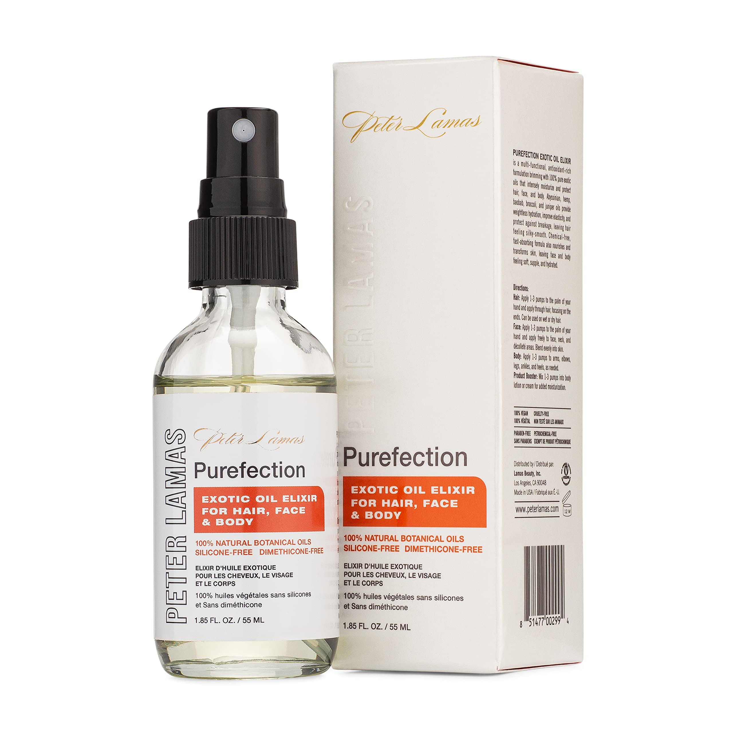 Aceite Multiuso Peter Lamas Purefection Exotic Oil Elixir - Venta Internacional.