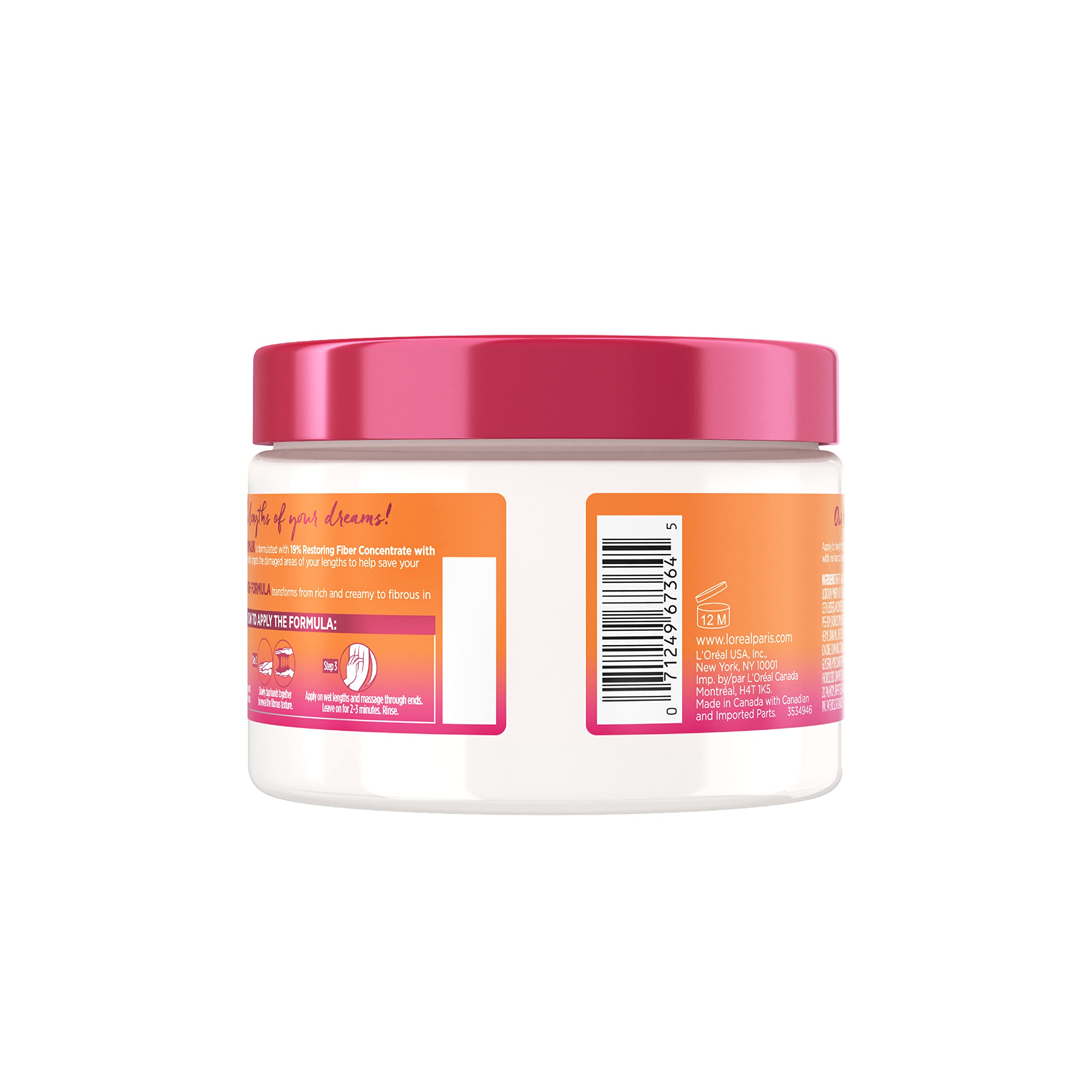 Foto 3 pulgar | Mascarilla Capilar L'oreal Paris Elvive Dream Lengths Savior 355 Ml - Venta Internacional.