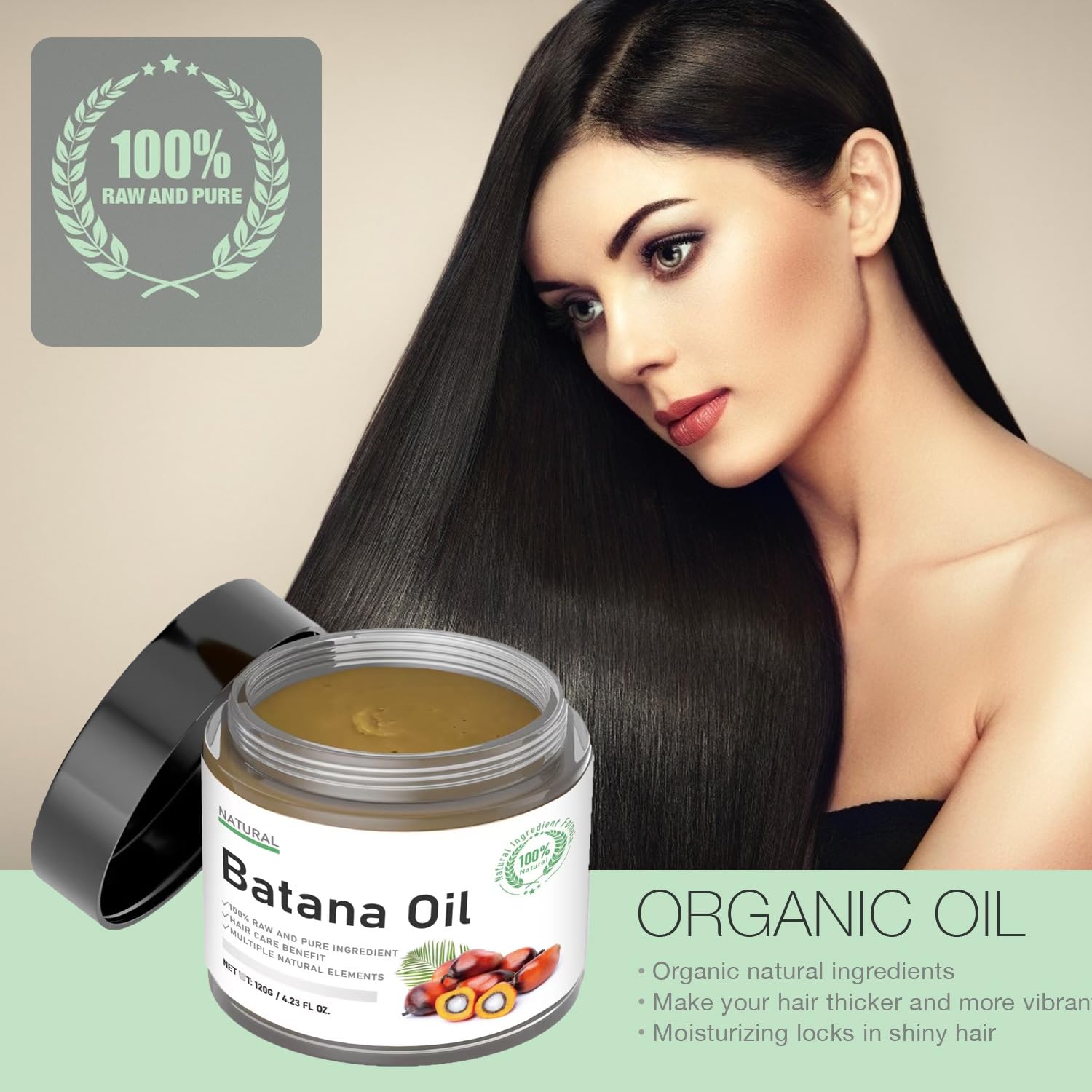 Foto 2 | Aceite De Batana Para El Crecimiento Del Cabello, 3 Unidades, 100% Orgánico Y Natural - Venta Internacional.