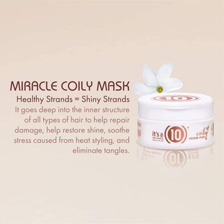 Foto 3 | Mascarilla Para El Cuidado Del Cabello It's A 10 Miracle Coily 240 Ml - Venta Internacional.