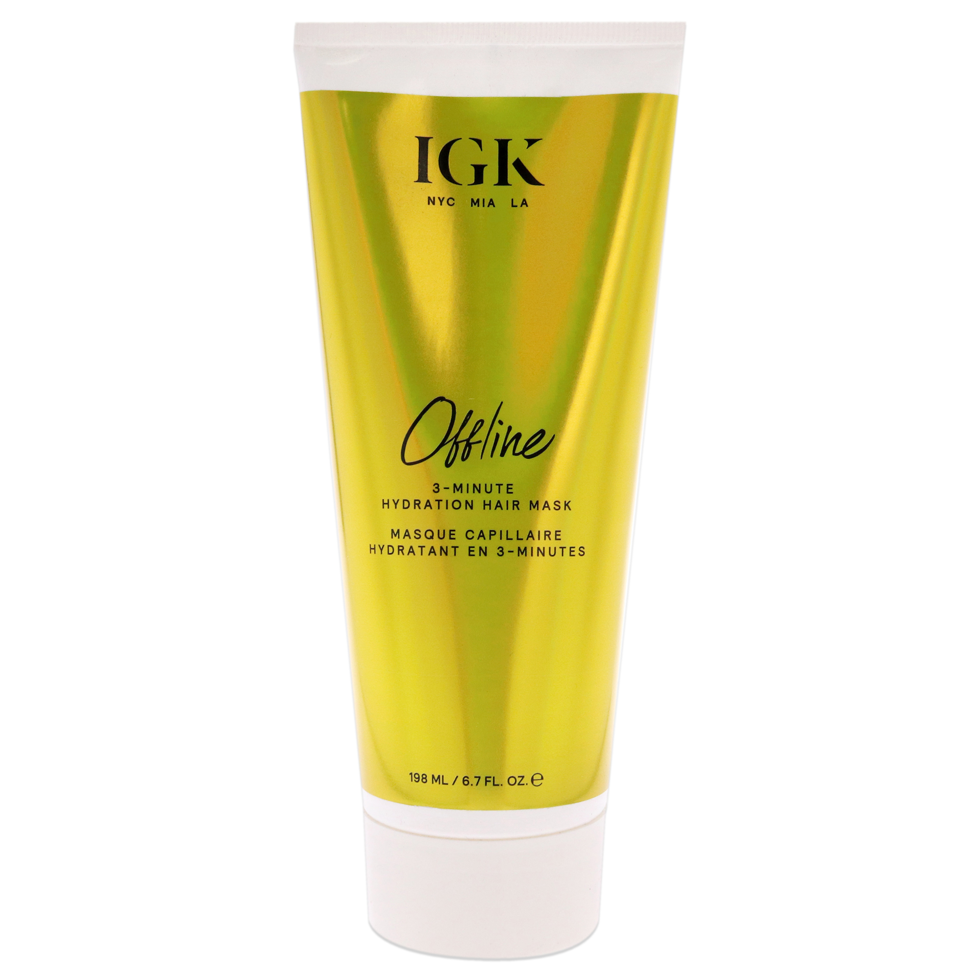 Mascarilla Capilar Hidratante Igk 3 Min - 6.7 - Venta Internacional.