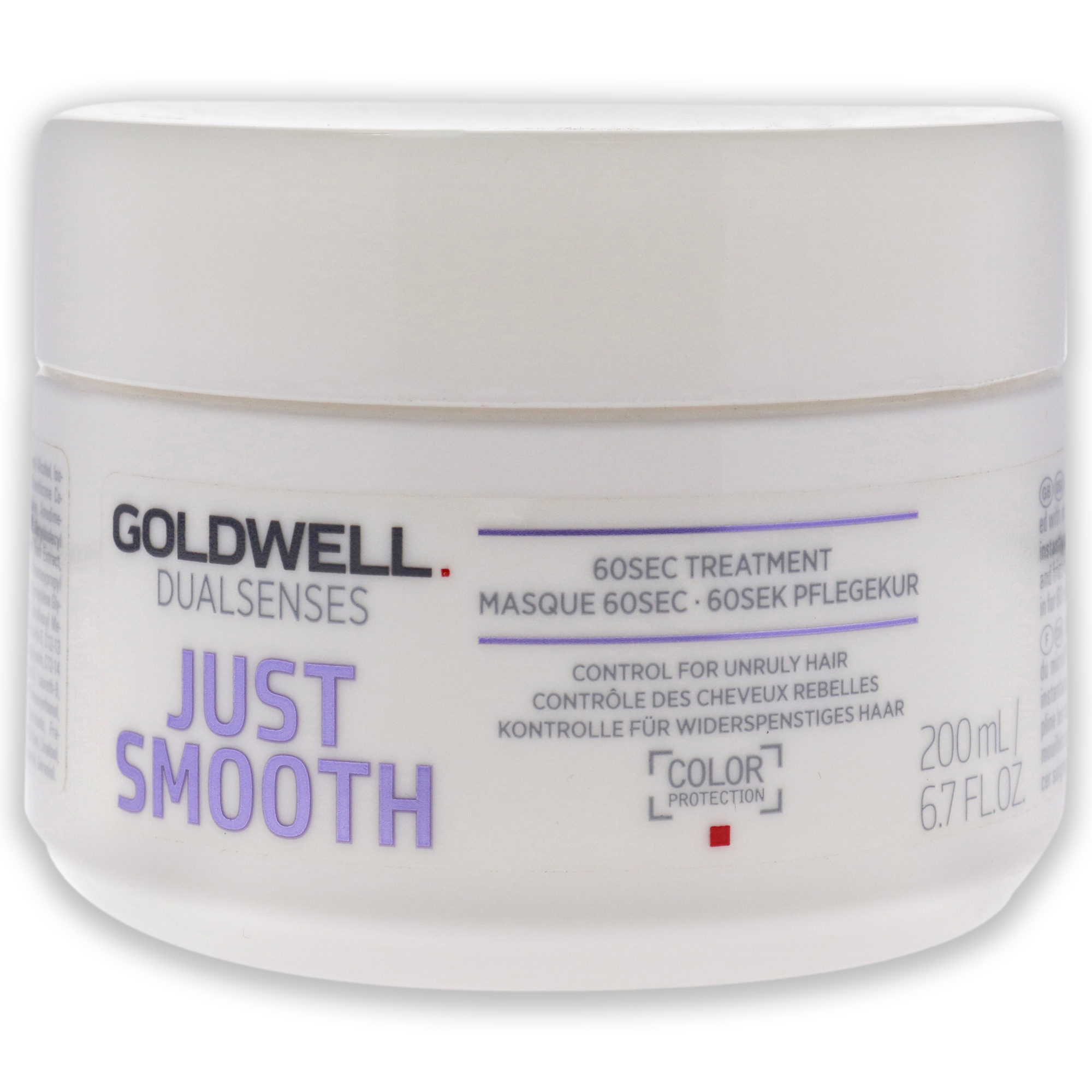 Tratamiento Capilar Goldwell Just Smooth 60s De Acción Ultrarrápida - Venta Internacional.