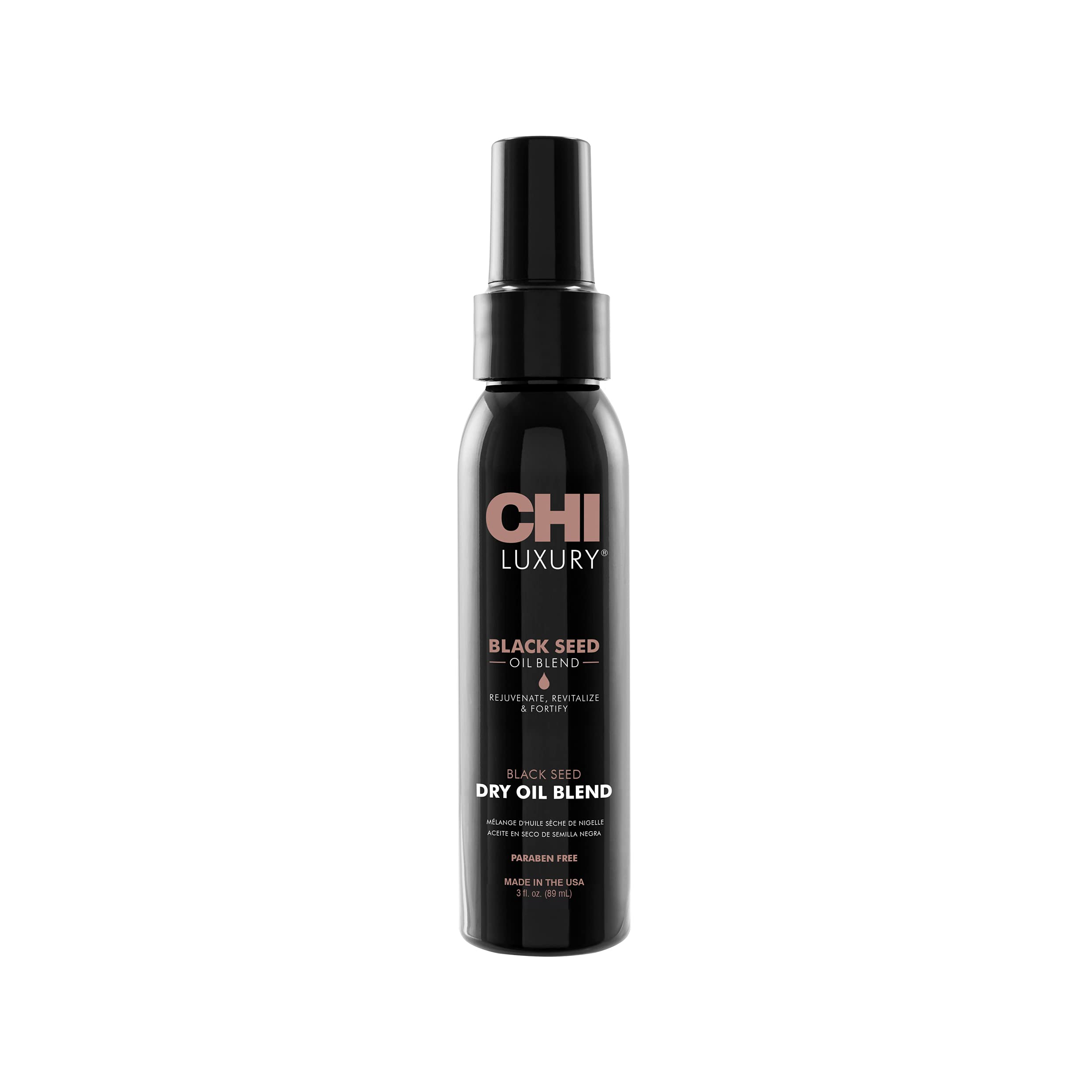 Foto 2 pulgar | Aceite Seco Chi Luxury Black Seed 90 ml para Cabello - Venta Internacional