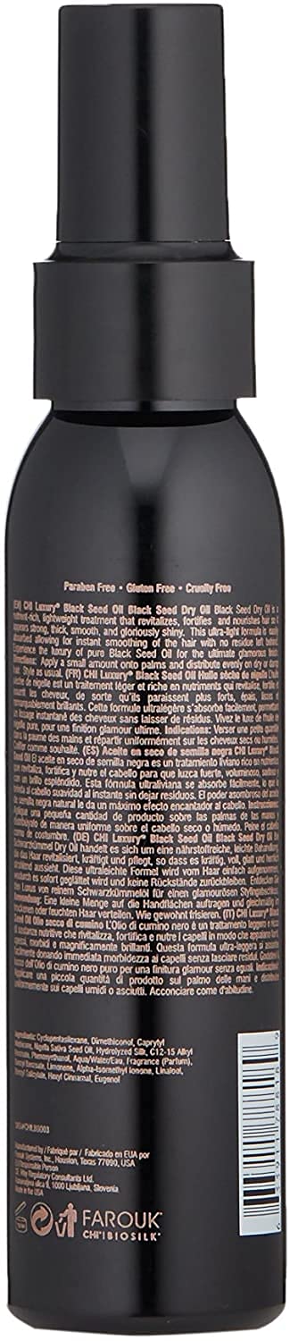 Foto 3 pulgar | Aceite Seco Chi Luxury Black Seed 90 ml para Cabello - Venta Internacional
