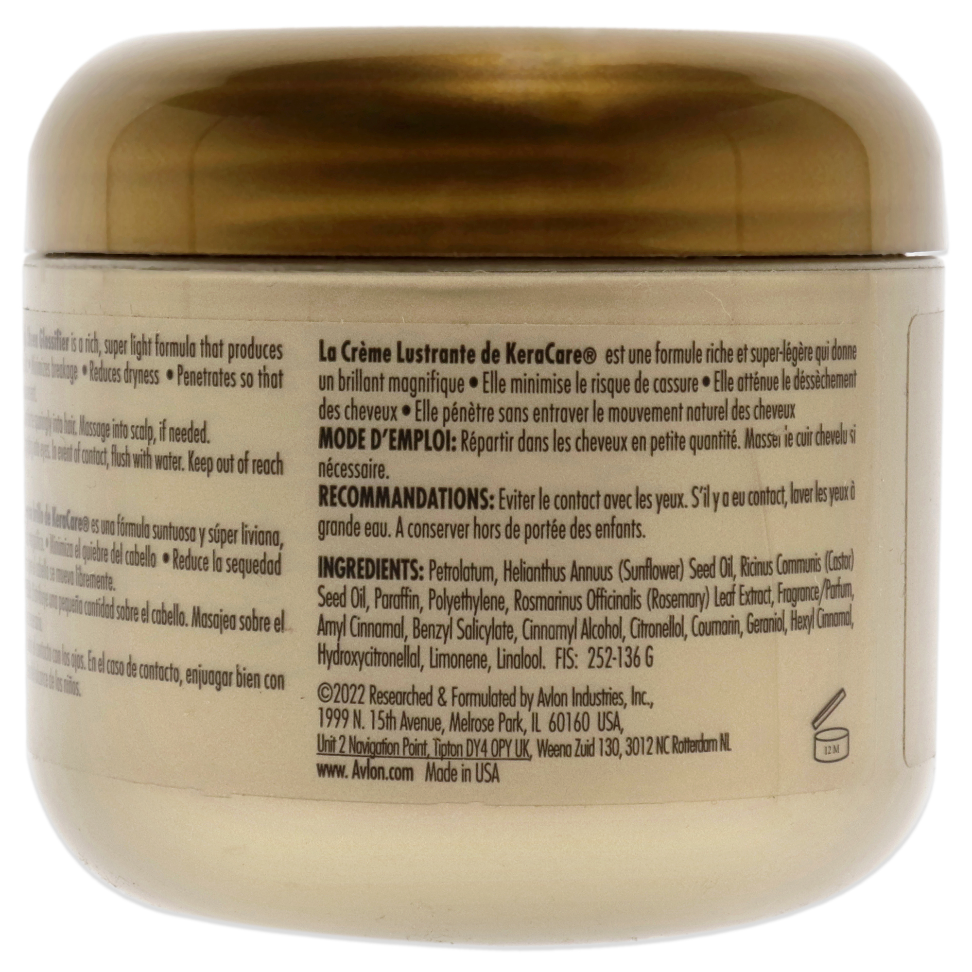 Foto 3 | Tratamiento Capilar Mascarilla Restauradora Intensiva Avlon Keracare - Venta Internacional.