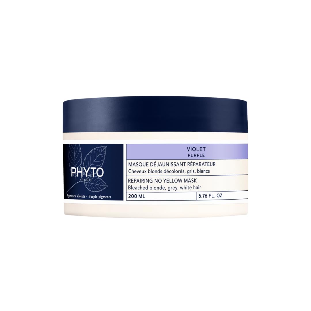 Mascarilla Capilar Phyto Purple Reparadora Para Cabello Rubio 200ml - Venta Internacional.