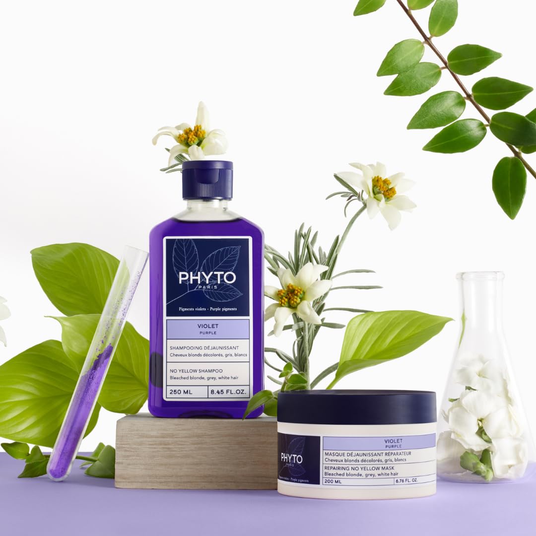 Foto 5 pulgar | Mascarilla Capilar Phyto Purple Reparadora Para Cabello Rubio 200ml - Venta Internacional.