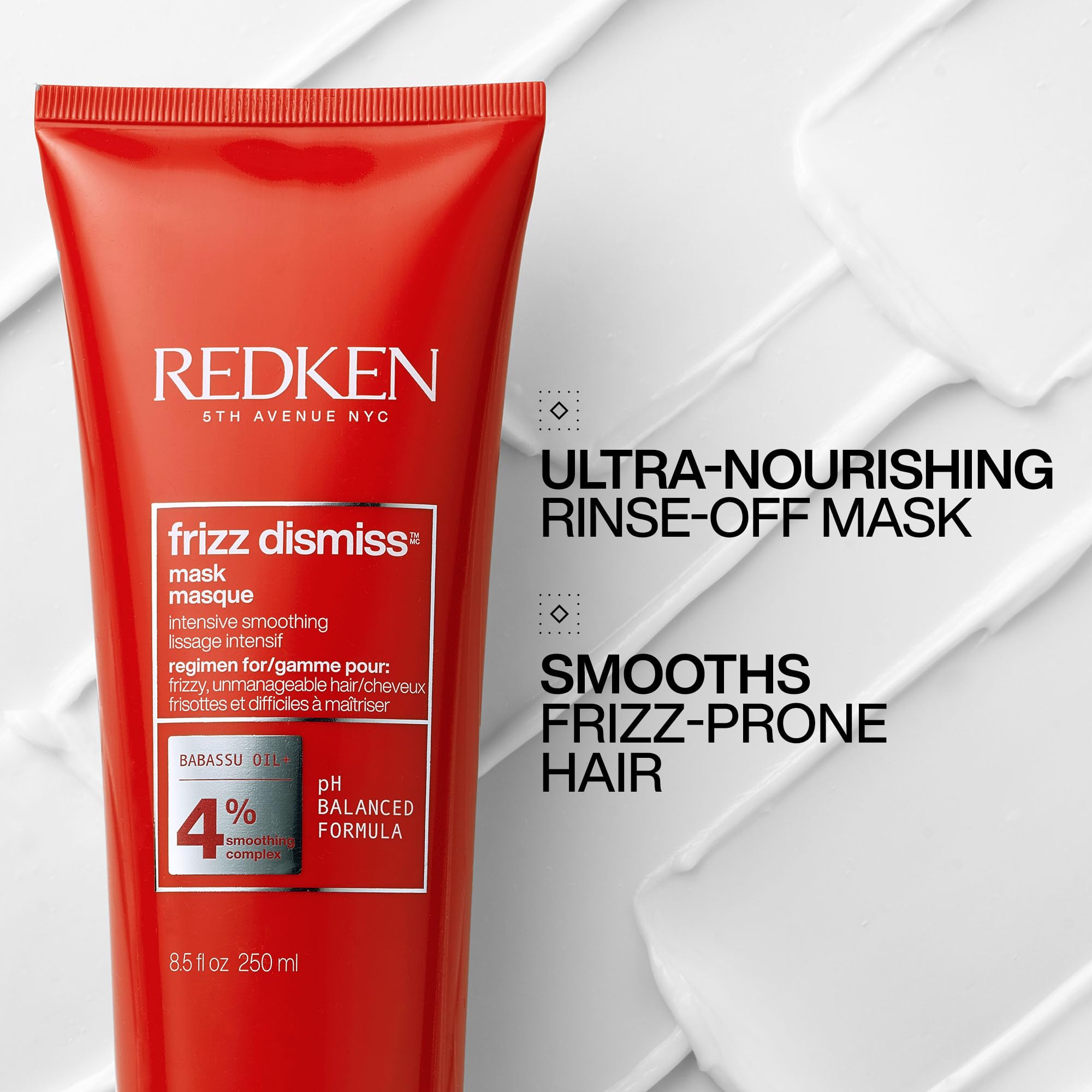 Foto 3 pulgar | Mascarilla Capilar Redken Frizz Dismiss Intense Smoothing 250 Ml - Venta Internacional.