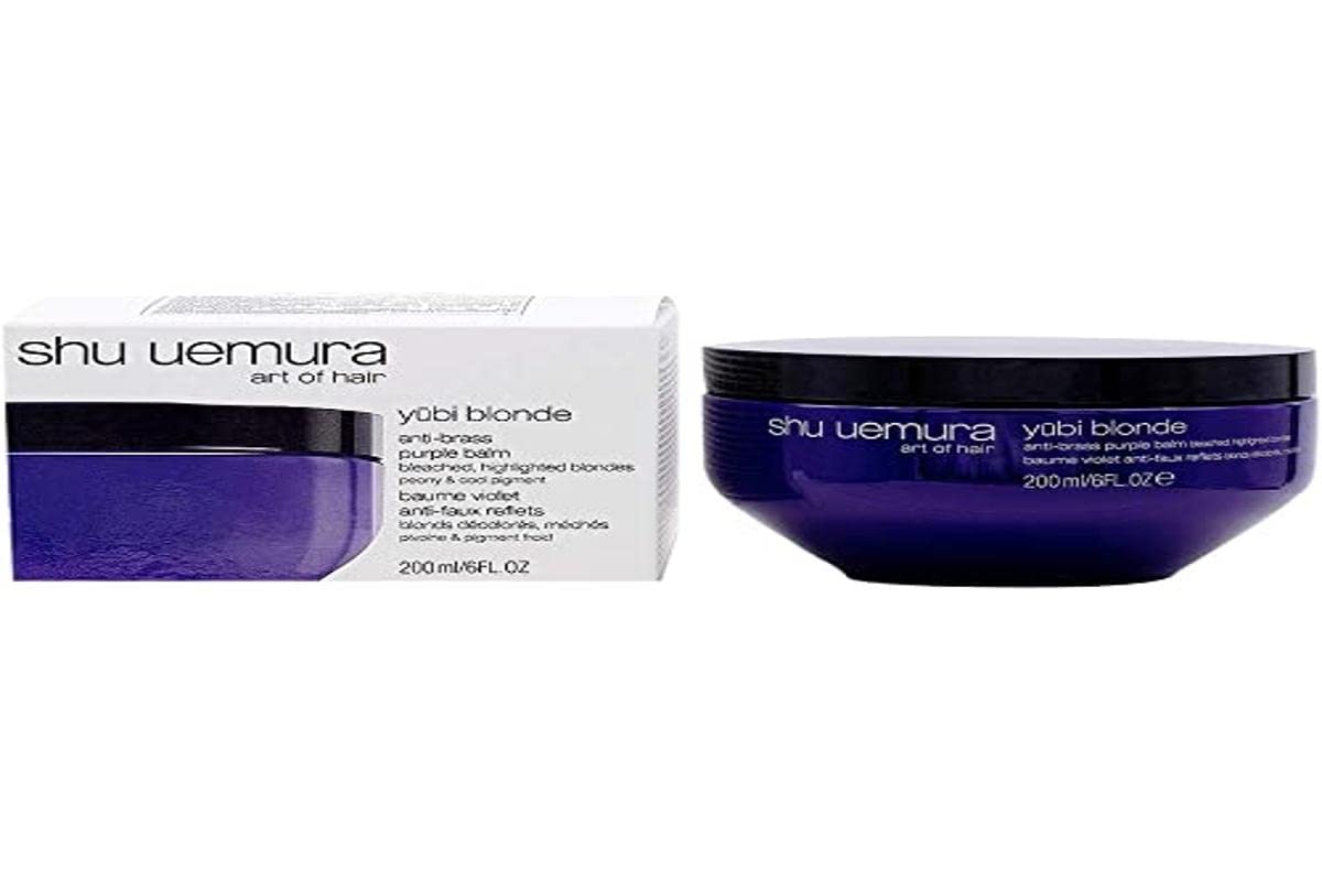 Mascarilla Capilar Shu Uemura Art Of Hair Yūbi Blonde Anti-brass 200 Ml - Venta Internacional.