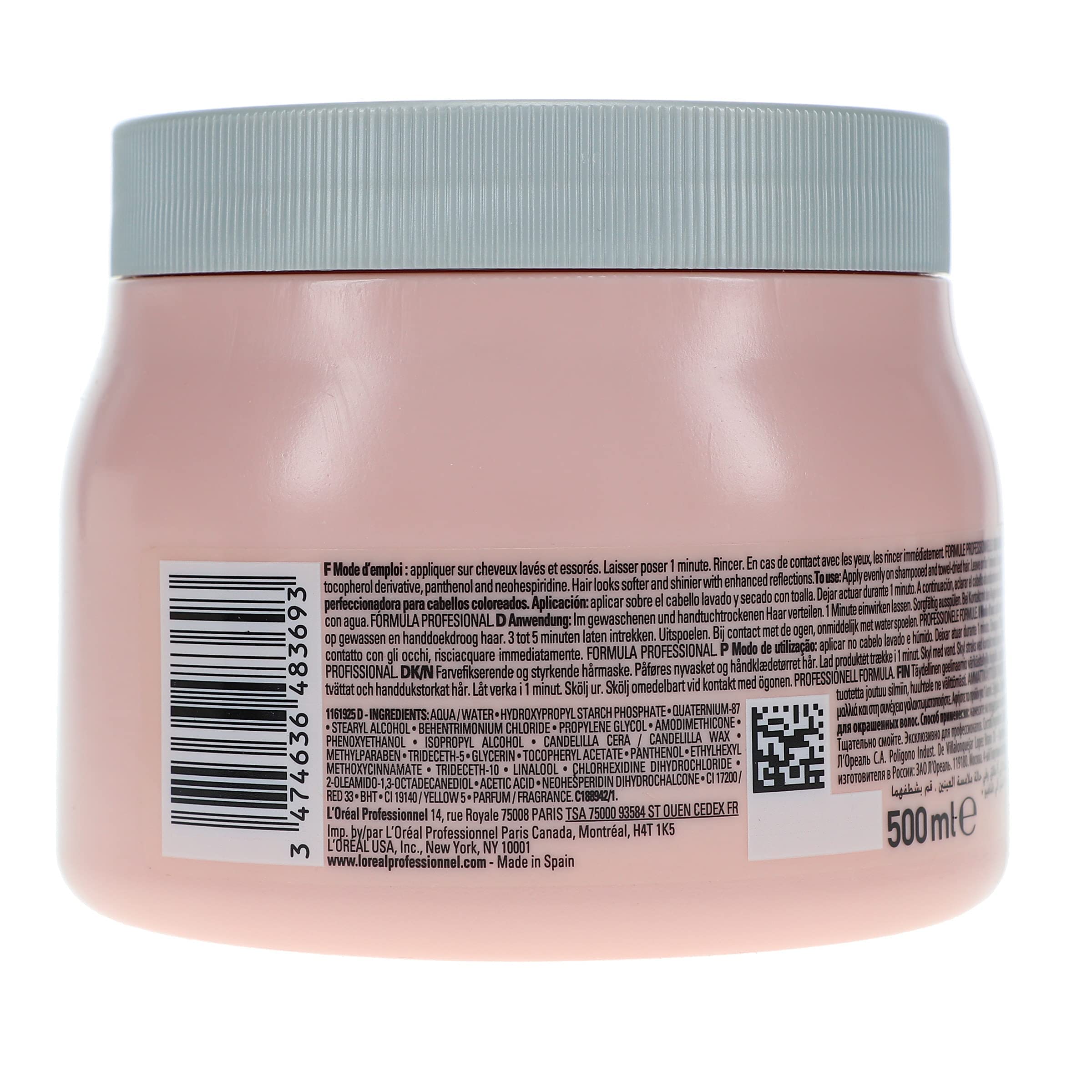 Foto 5 | Mascarilla Capilar L'oreal Professionnel Paris Vitamino Color A. Ox 500ml - Venta Internacional.