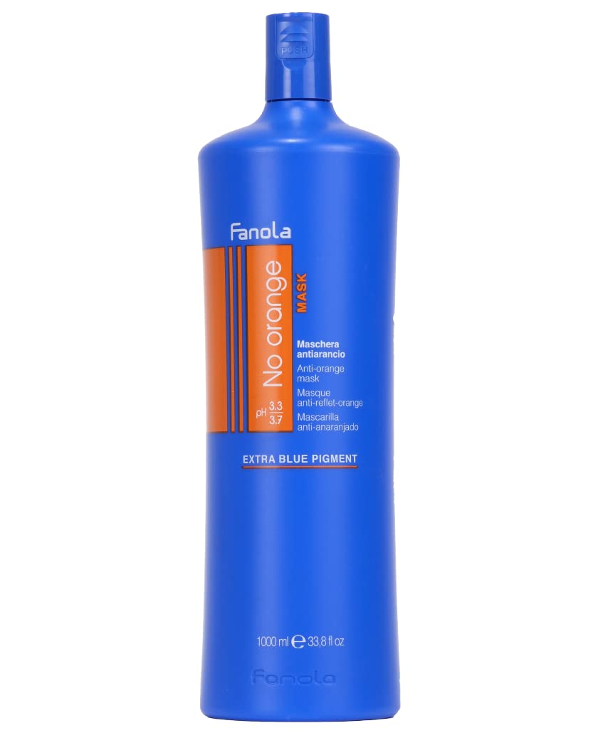 Mascarilla Capilar Fanola No Orange Para Cabello Teñido 1l - Venta Internacional.