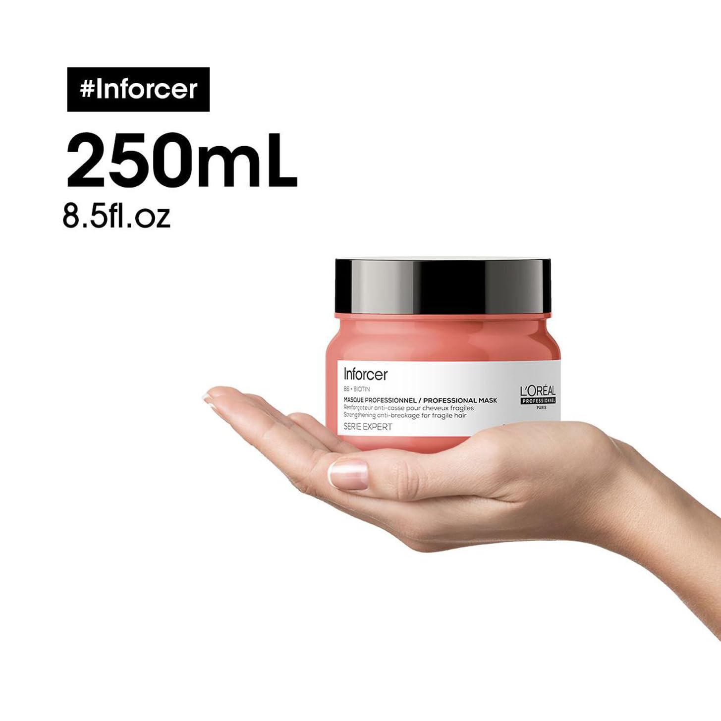 Foto 8 pulgar | Mascarilla L'oreal Professionnel Inforcer Para Cabello Débil 250 Ml - Venta Internacional.