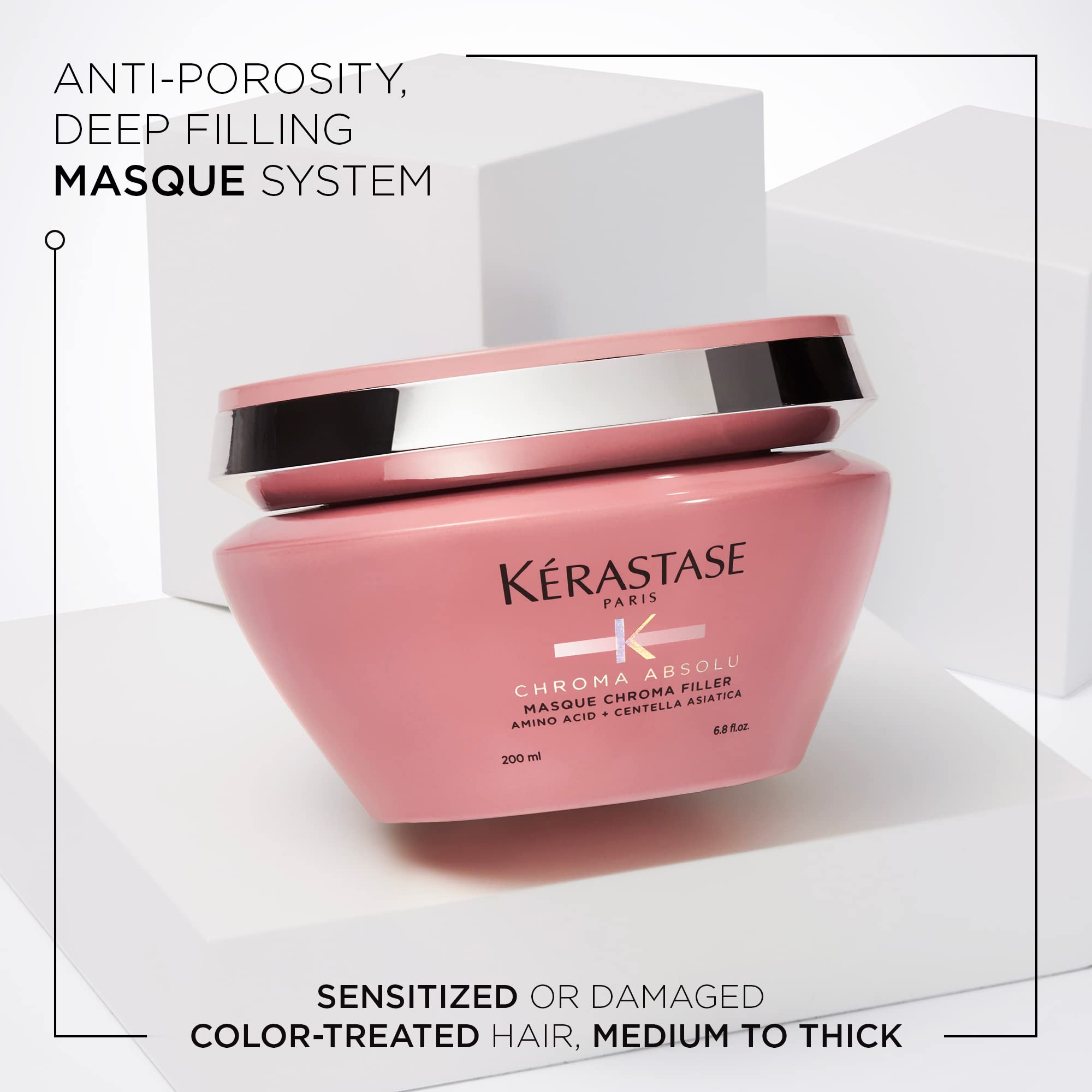 Foto 3 pulgar | Mascarilla Capilar Kerastase Chroma Absolu Anti-porosity Deep-filling - Venta Internacional.