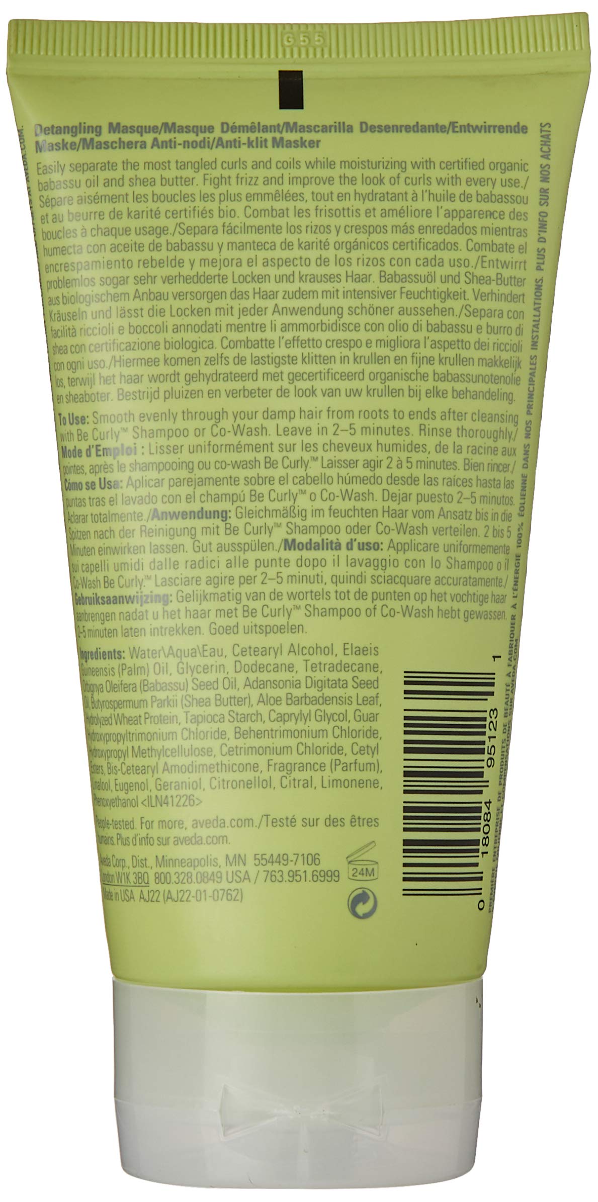 Foto 2 | Mascarilla Desenredante Aveda Be Curly 150 Ml - Venta Internacional.