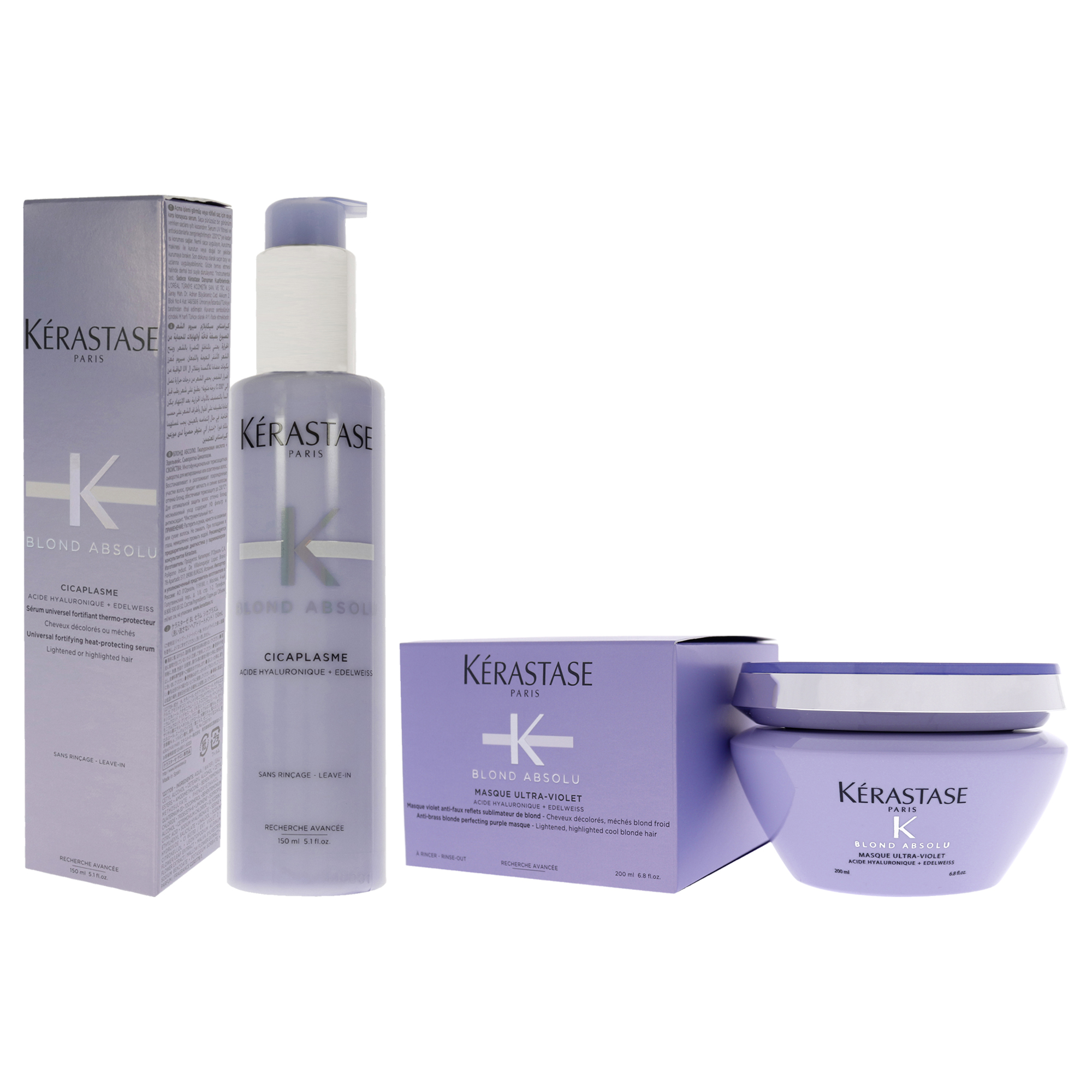 Foto 4 | Kit De Sérum Capilar Kerastase Cicaplasme Blonde, Unisex, 2 Piezas - Venta Internacional.