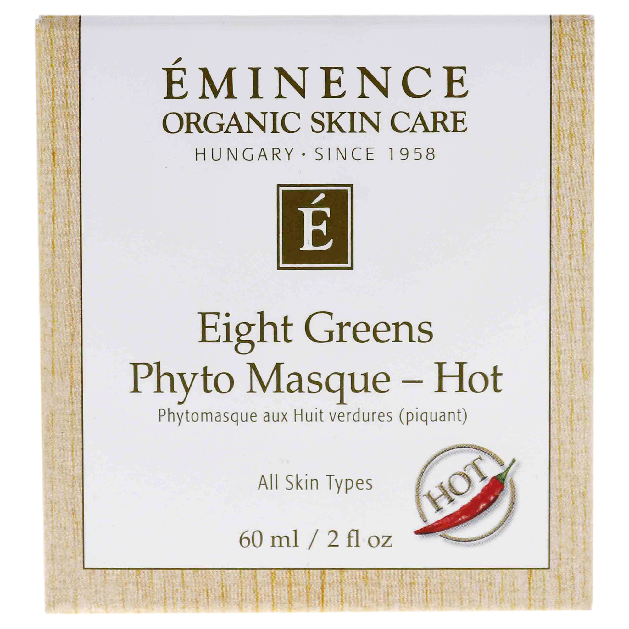 Foto 5 pulgar | Mascarilla Eminence Eight Greens Phyto Masque Hot 60 Ml - Venta Internacional