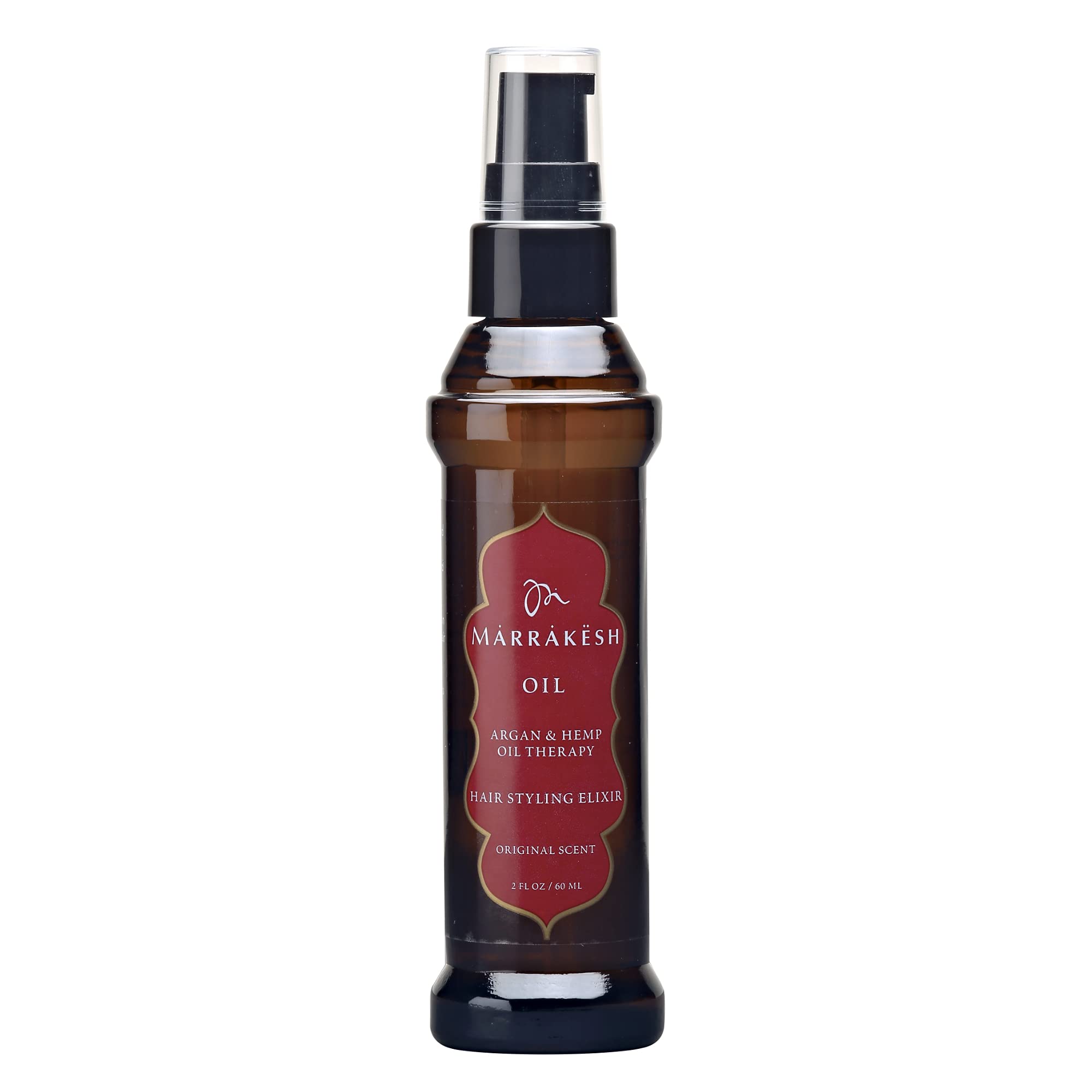 Aceite Para Peinar Earthly Body Marrakesh Para El Cuidado Del Cabello, Argán Y Cáñamo, 60 Ml - Venta Internacional.