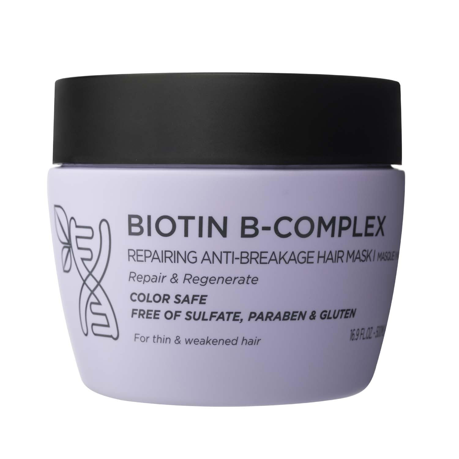 Mascarilla Capilar Luseta Biotin B-complex Para El Crecimiento Del Cabello, 500 Ml, Adelgazante - Venta Internacional.