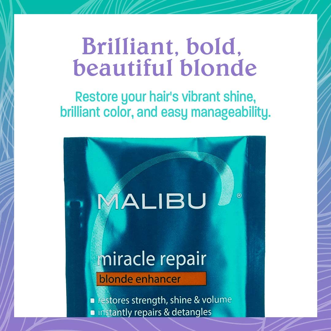 Foto 5 pulgar | Reconstructor Capilar Malibu C Miracle Repair Blonde Enhancer - Venta Internacional.