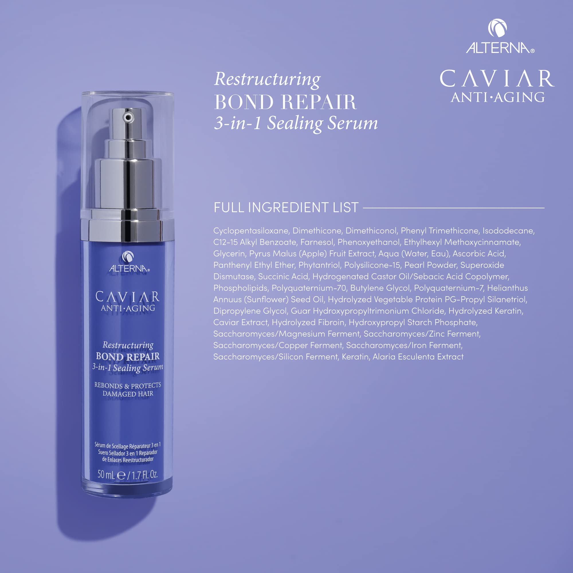 Foto 5 pulgar | Serum Alterna Caviar, Antienvejecimiento, Reestructurante Y Reparador - Venta Internacional.