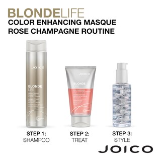 Foto 5 | Mascarilla Realzadora De Color Joico Blonde Life 150 Ml Para Cabello Rubio - Venta Internacional.