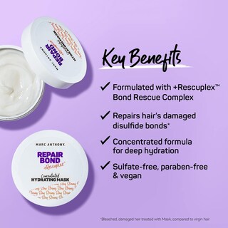 Foto 3 | Mascarilla Capilar Marc Anthony Repair Bond +rescuplex Professional - Venta Internacional.