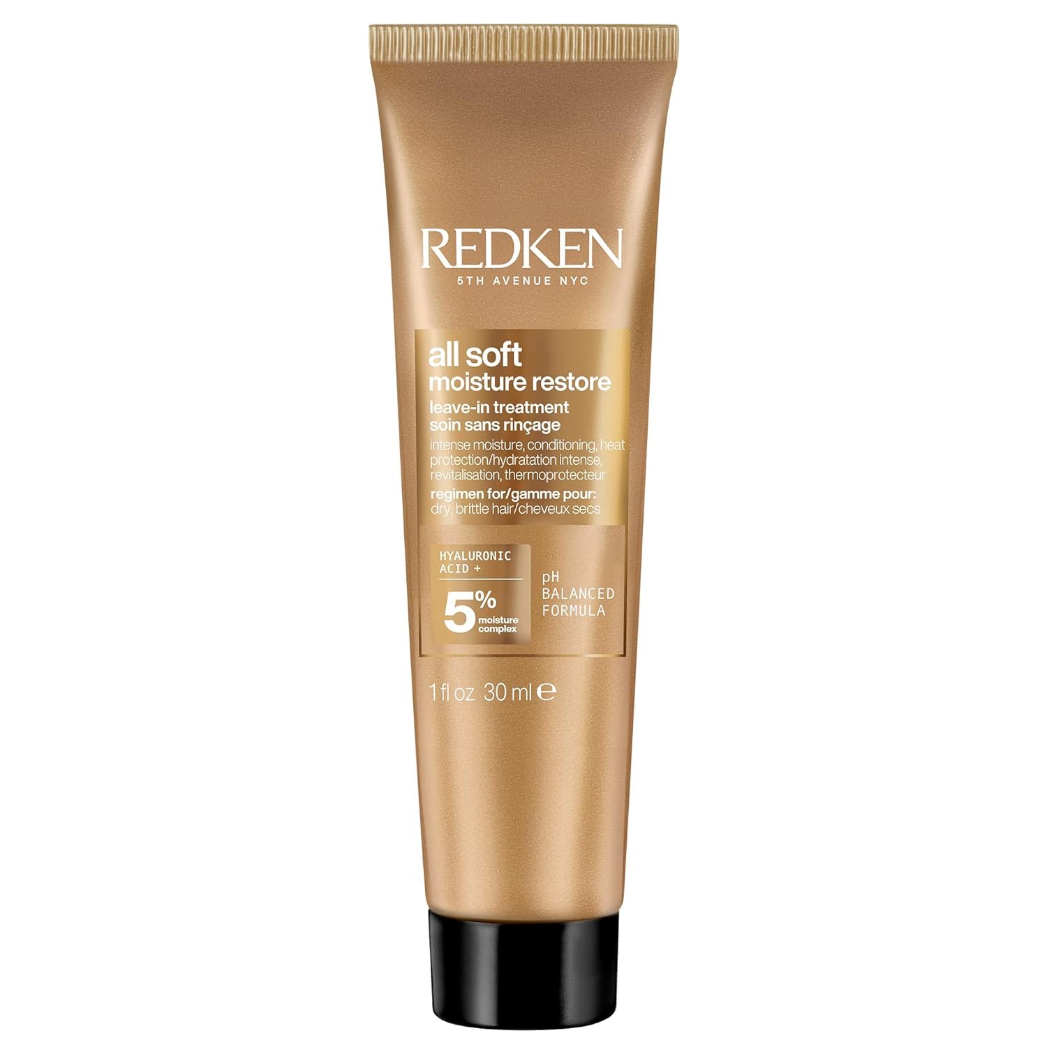 Foto 2 pulgar | Tratamiento Capilar Redken All Soft Moisture Restore 30 Ml - Venta Internacional.
