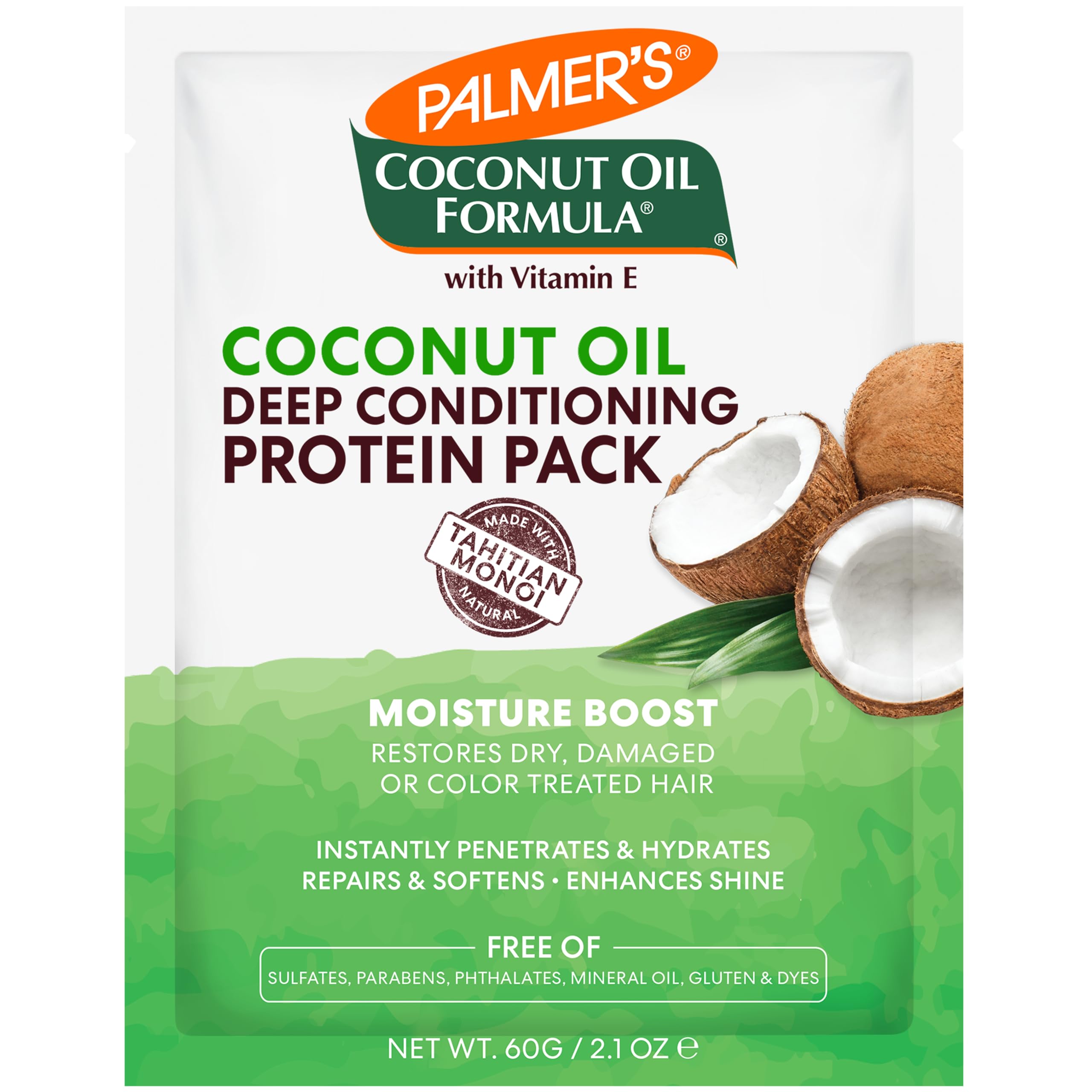 Tratamiento Capilar Palmer's Coconut Oil Moisture Boost 60 Ml X12 - Venta Internacional.