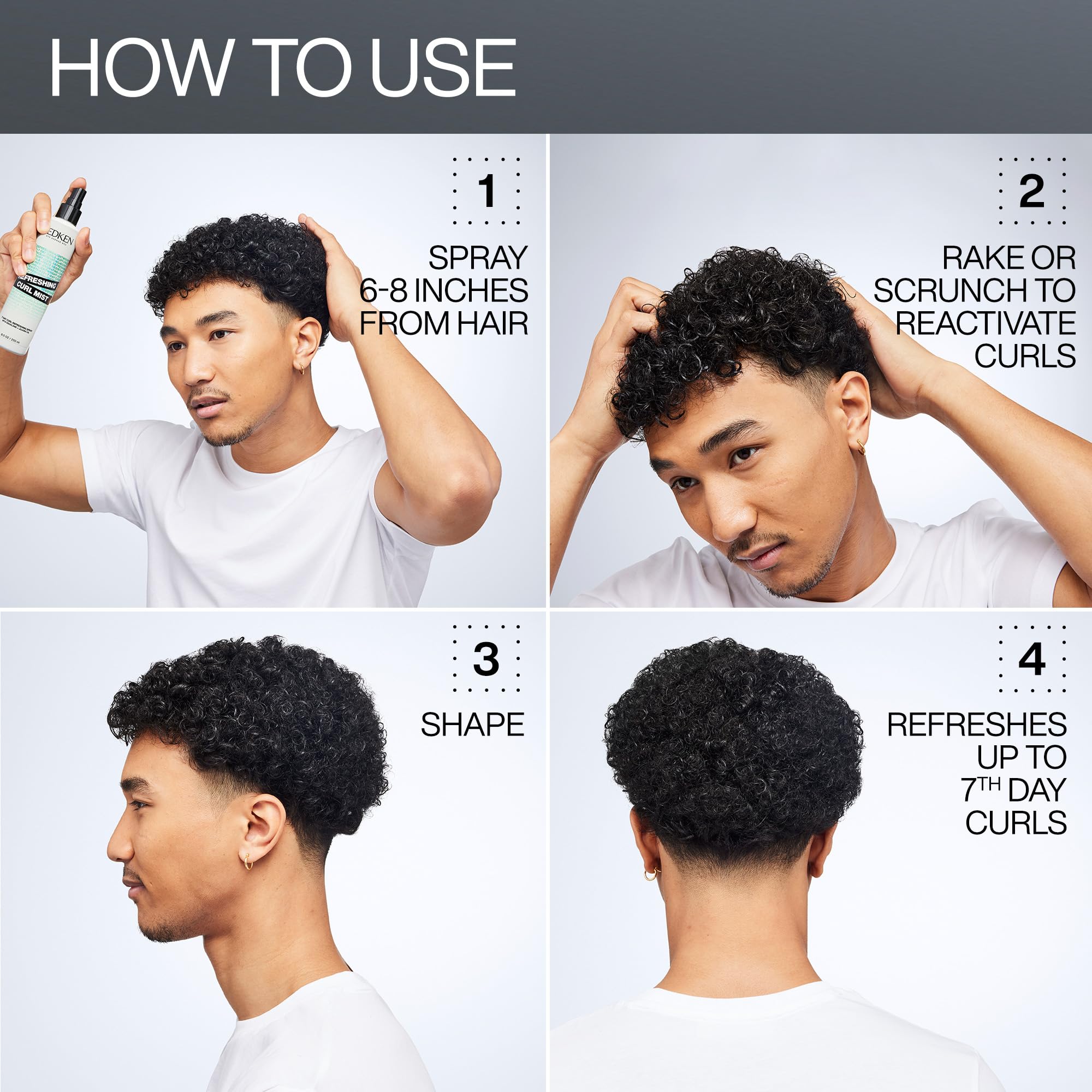 Foto 6 pulgar | El Spray Refrescante Curl Redken Hidrata Y Define Los Rizos - Venta Internacional.