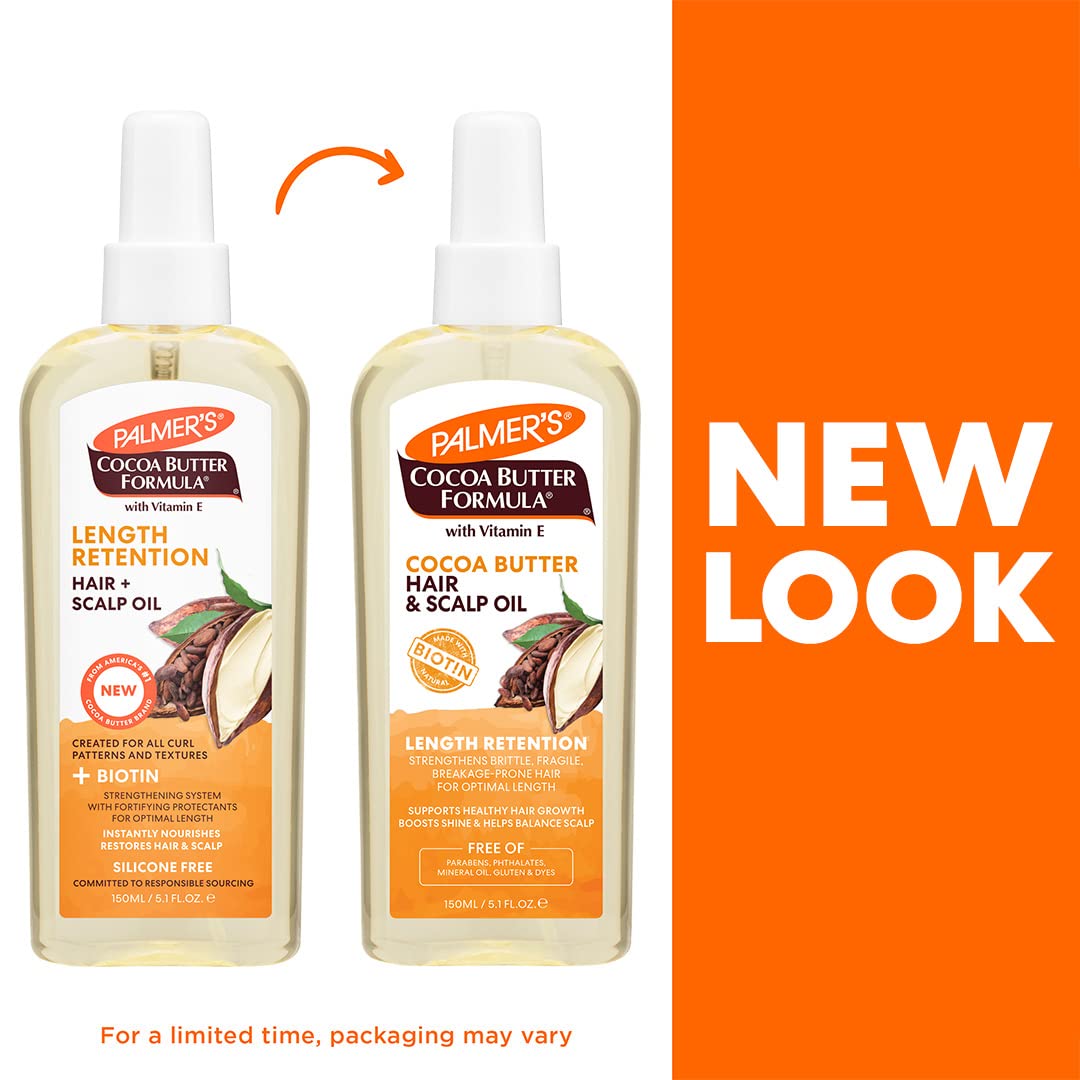 Foto 2 | Aceite Para Cabello Y Cuero Cabelludo, Manteca De Cacao Y Biotina Palmer's, 150 Ml - Venta Internacional.