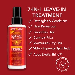 Foto 2 | Crema De Tratamiento Sin Enjuague Con Aceite De Argán Natural, 150 Ml - Venta Internacional.