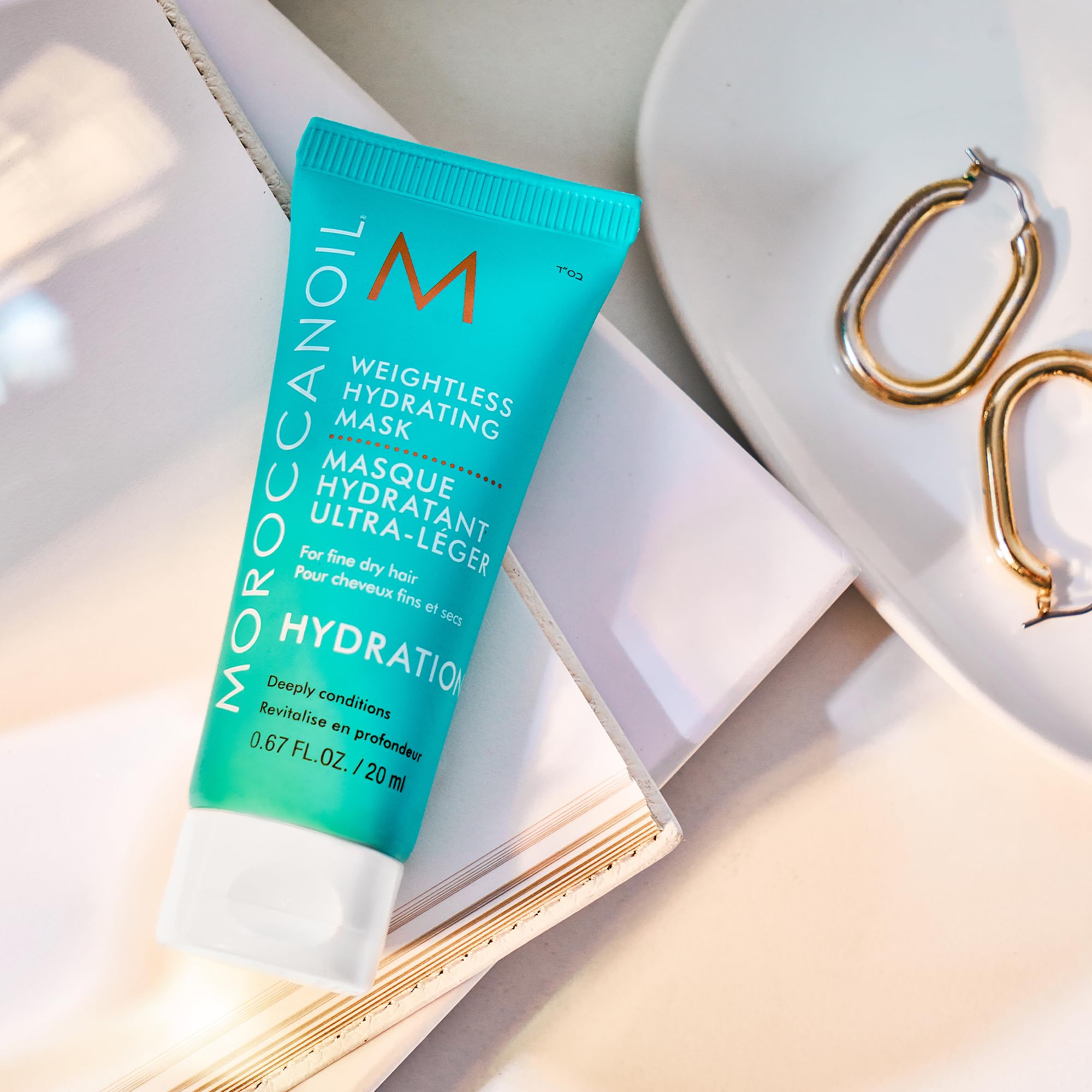 Foto 4 pulgar | Mascarilla Capilar Moroccanoil Weightless Hydrating Travel 75 Ml - Venta Internacional.