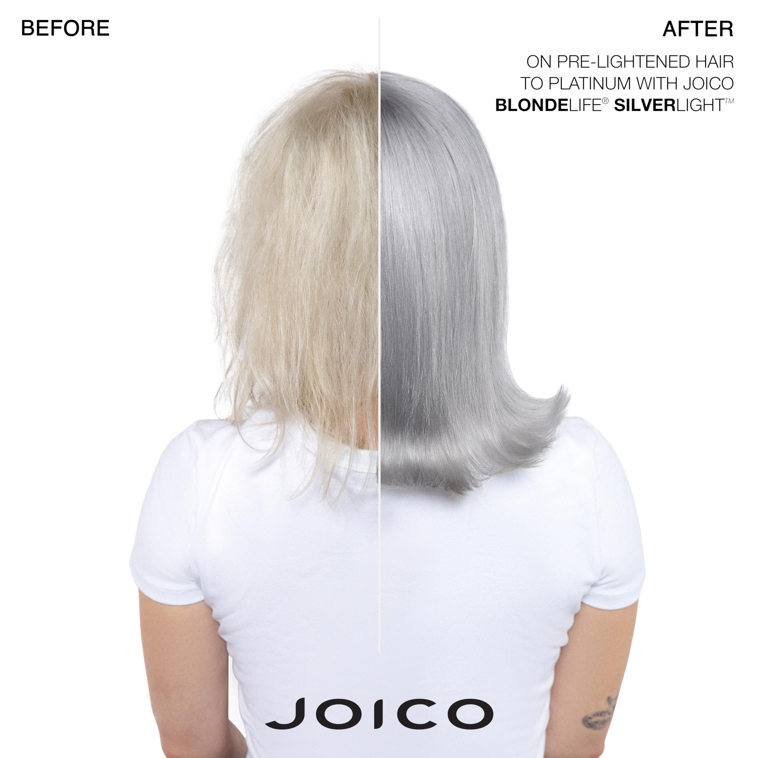 Foto 3 pulgar | Mascarilla Para Realzar El Color Joico Blonde Life Silver 150 Ml - Venta Internacional.
