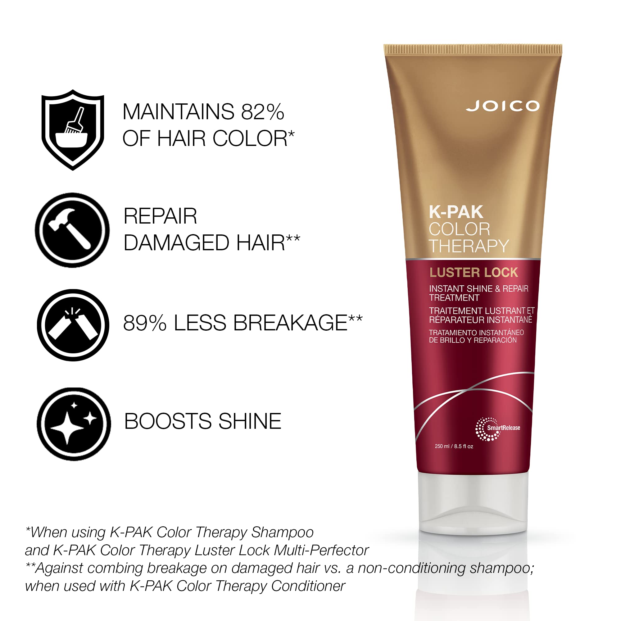 Foto 4 pulgar | Tratamiento Joico K-pak Color Therapy Luster Lock 250 Ml - Venta Internacional.