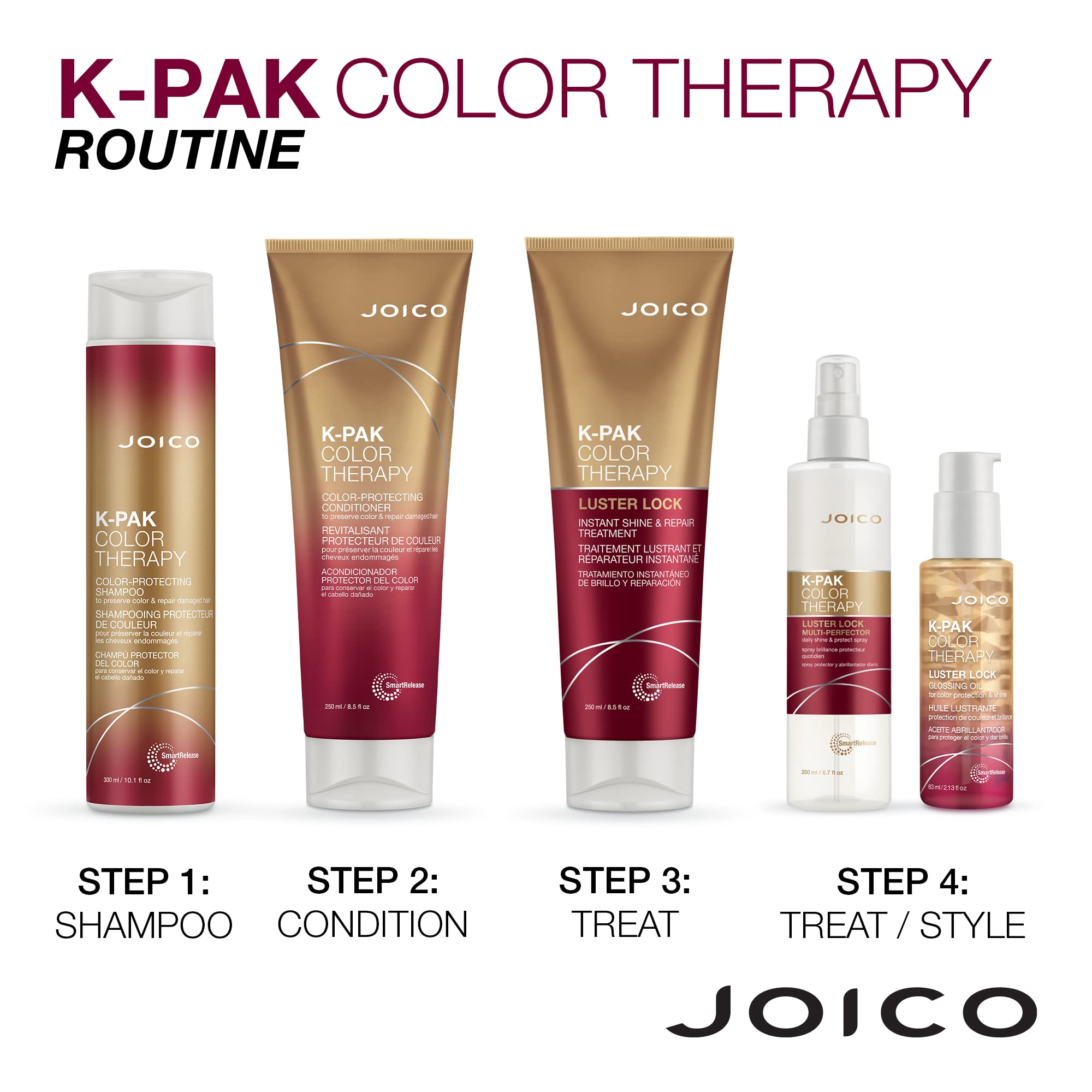 Foto 6 pulgar | Tratamiento Joico K-pak Color Therapy Luster Lock 250 Ml - Venta Internacional.